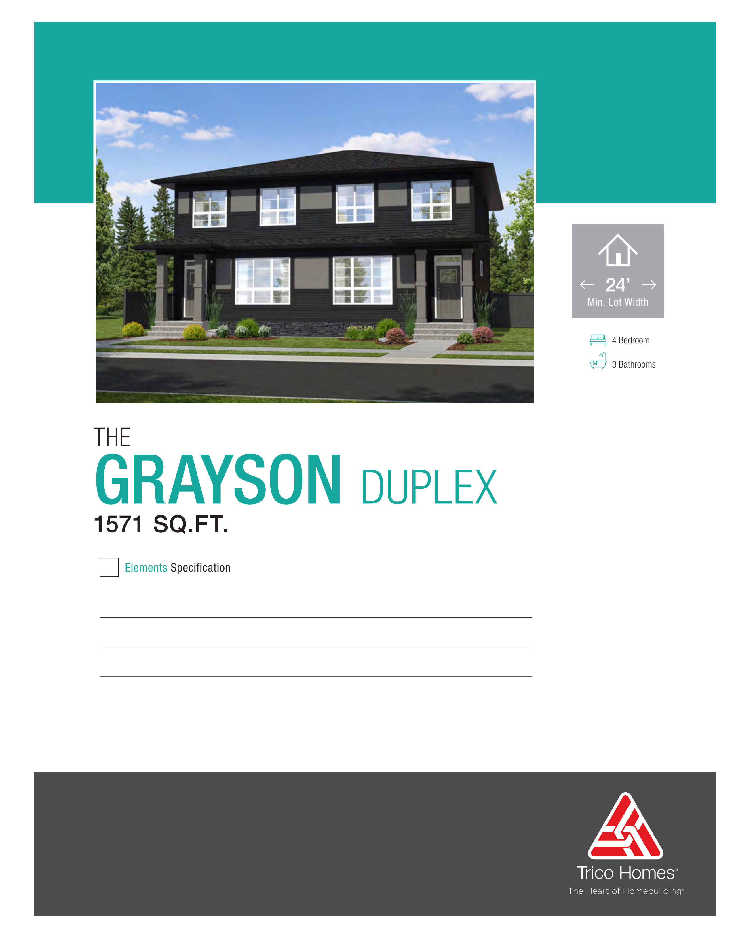 Grayson Duplex plan preview