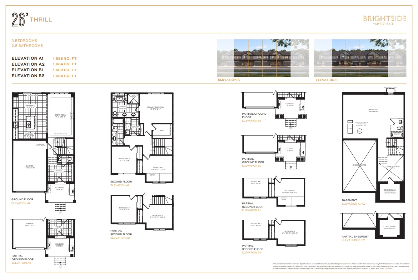 Thrill - Elev. A1/A2 plan preview