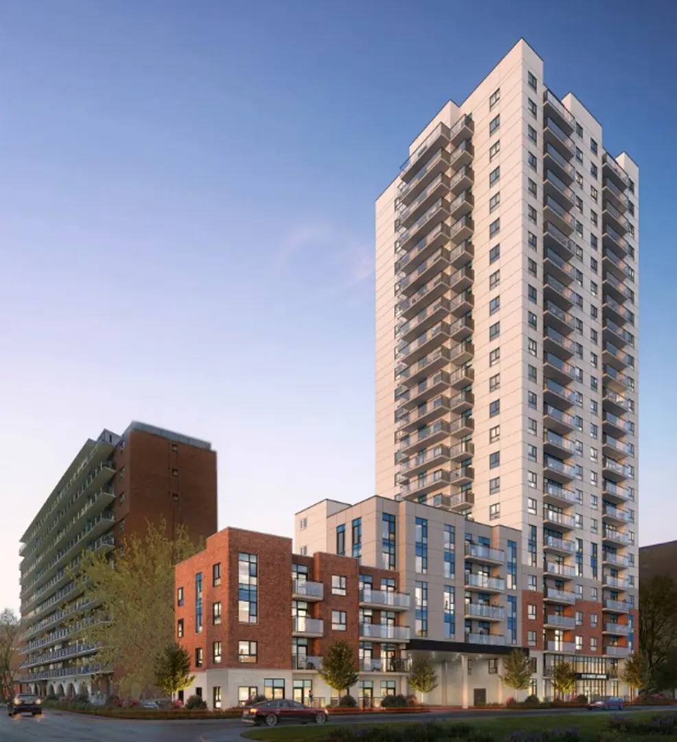 Brockton Apartments, Hamilton. Artist’s rendering.