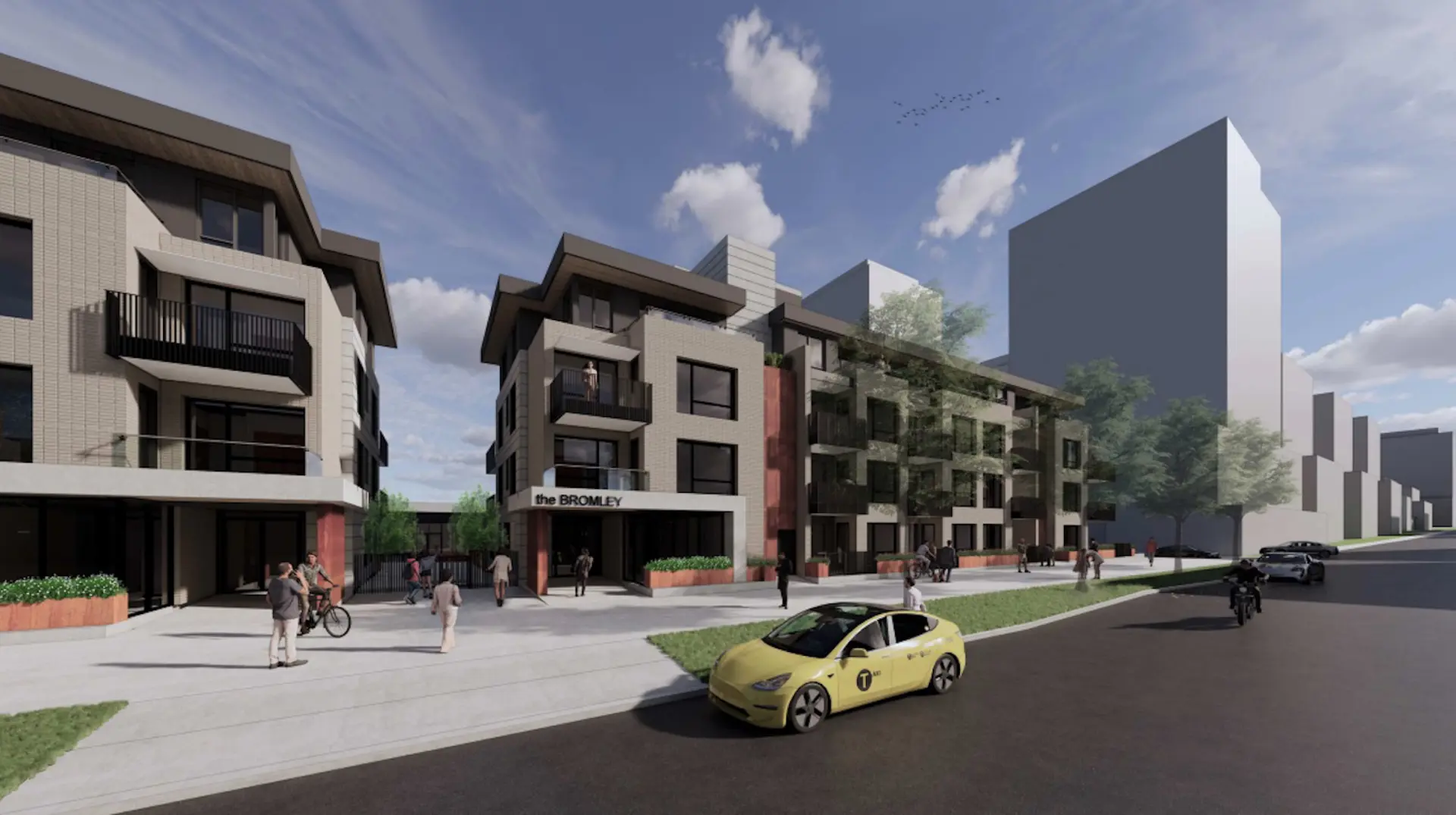 Bromley, Vancouver. Artist’s rendering.