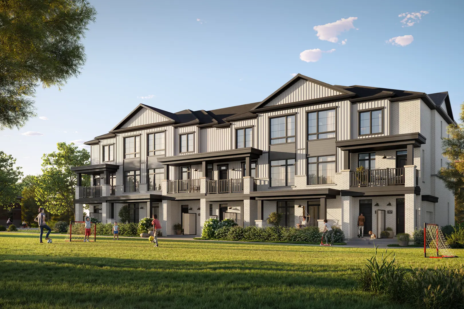 Brooklin Towns - Phase 2, Whitby. Artist’s rendering.