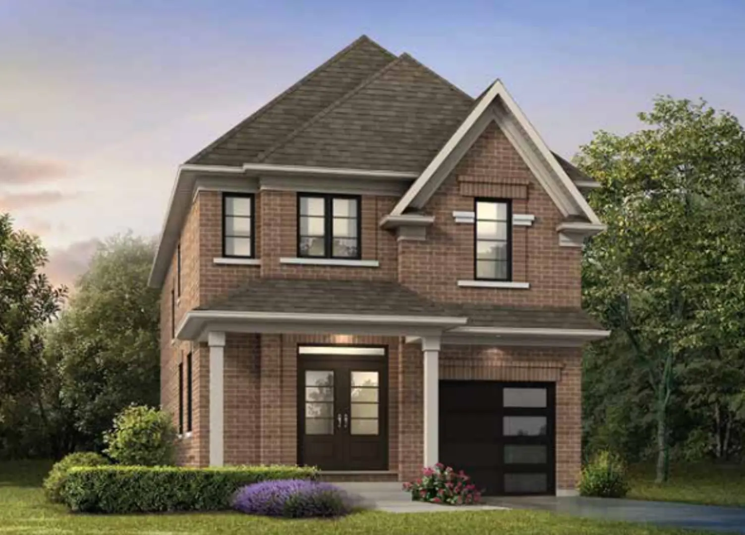 Brooklin Trails - Single-Family Homes, Whitby. Artist’s rendering.