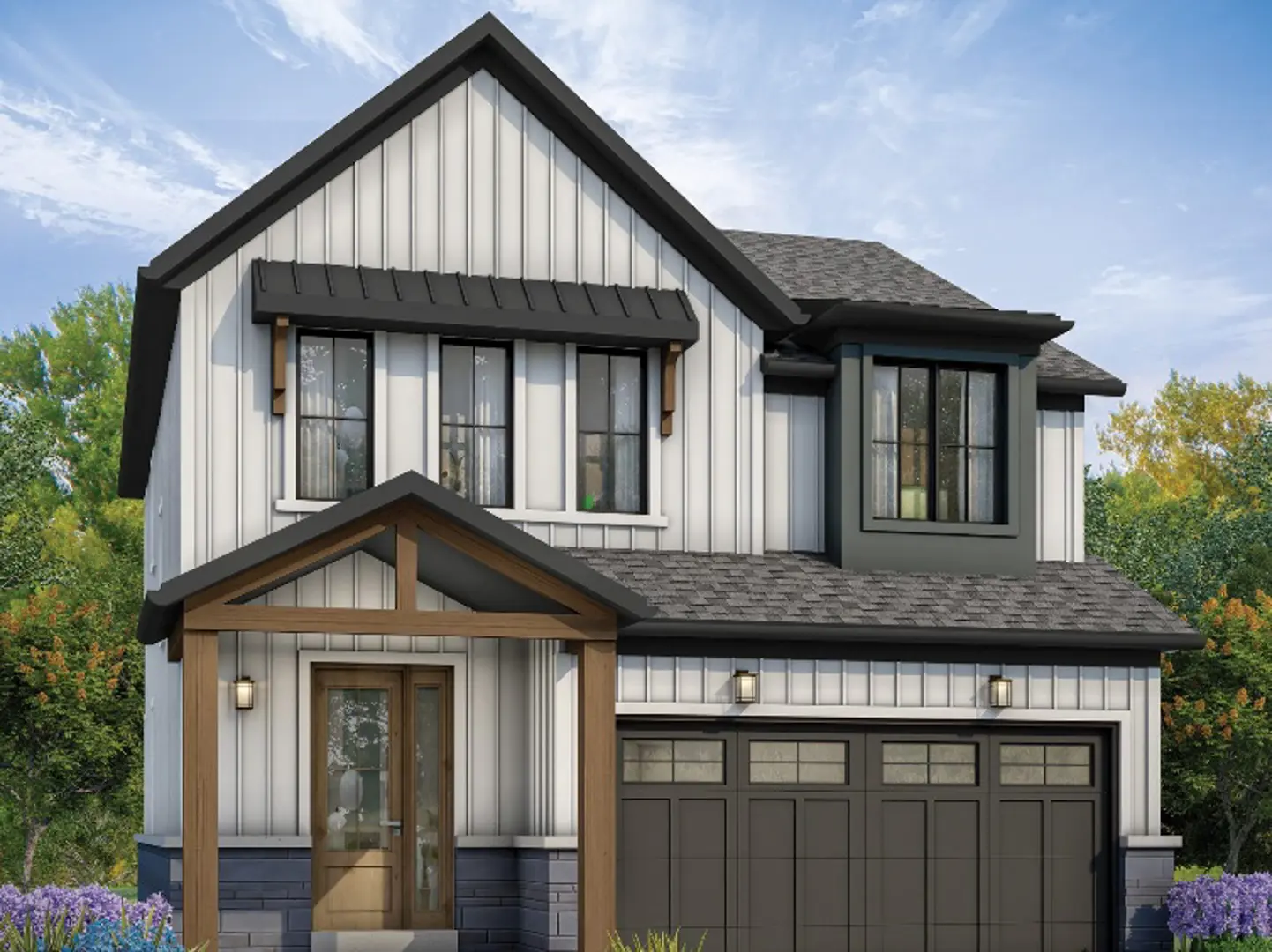 Brooklin Trails, Whitby. Artist’s rendering.