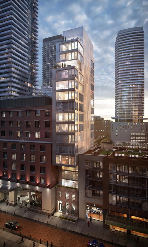 Bungalow on Mercer Condos rendering