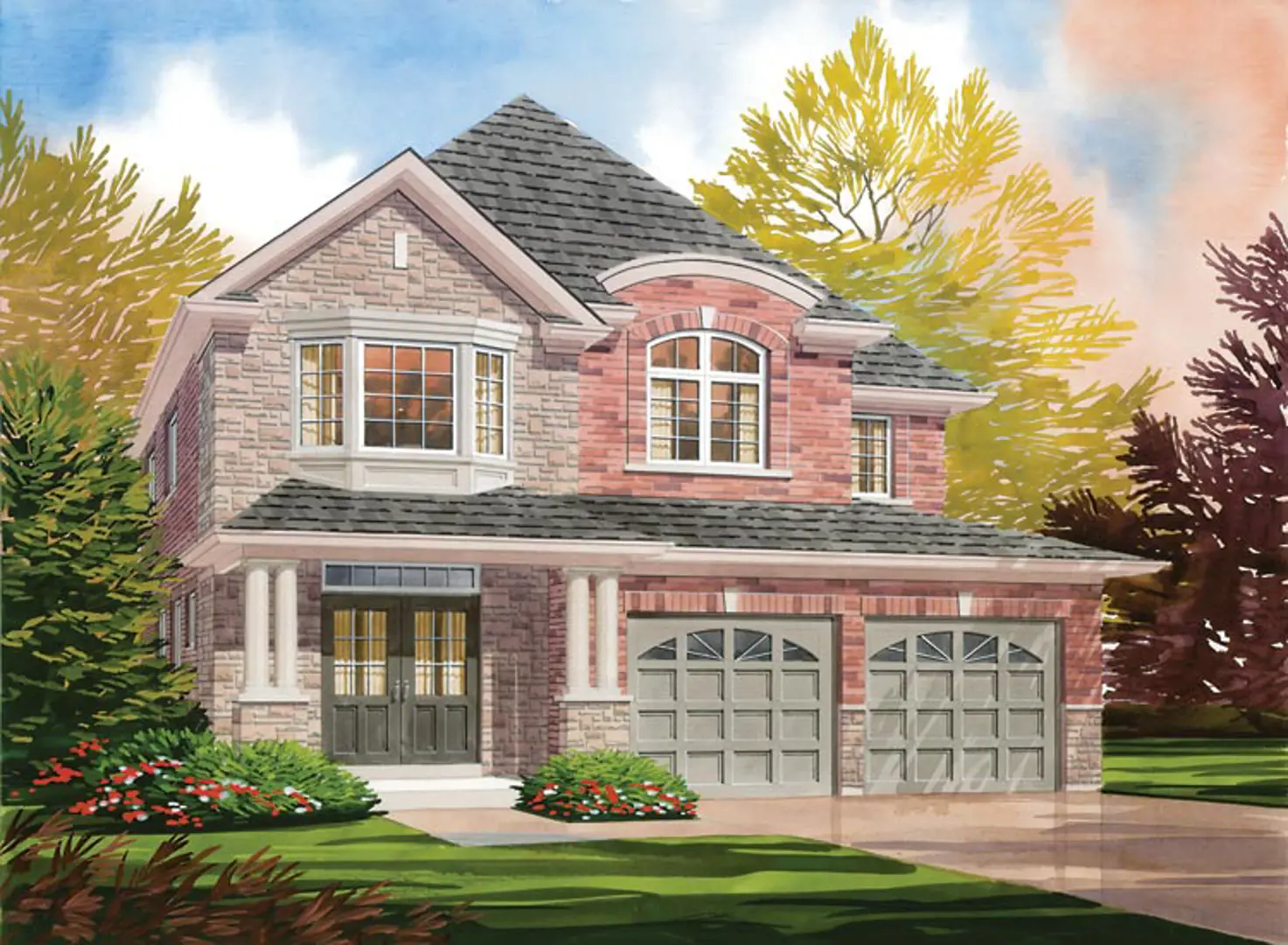 Burnham Meadows - Phase 2, Otonabee-South Monaghan. Artist’s rendering.
