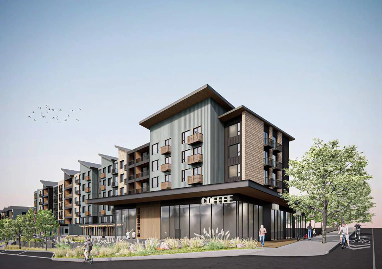 Burnside Condos, Victoria. Artist’s rendering.