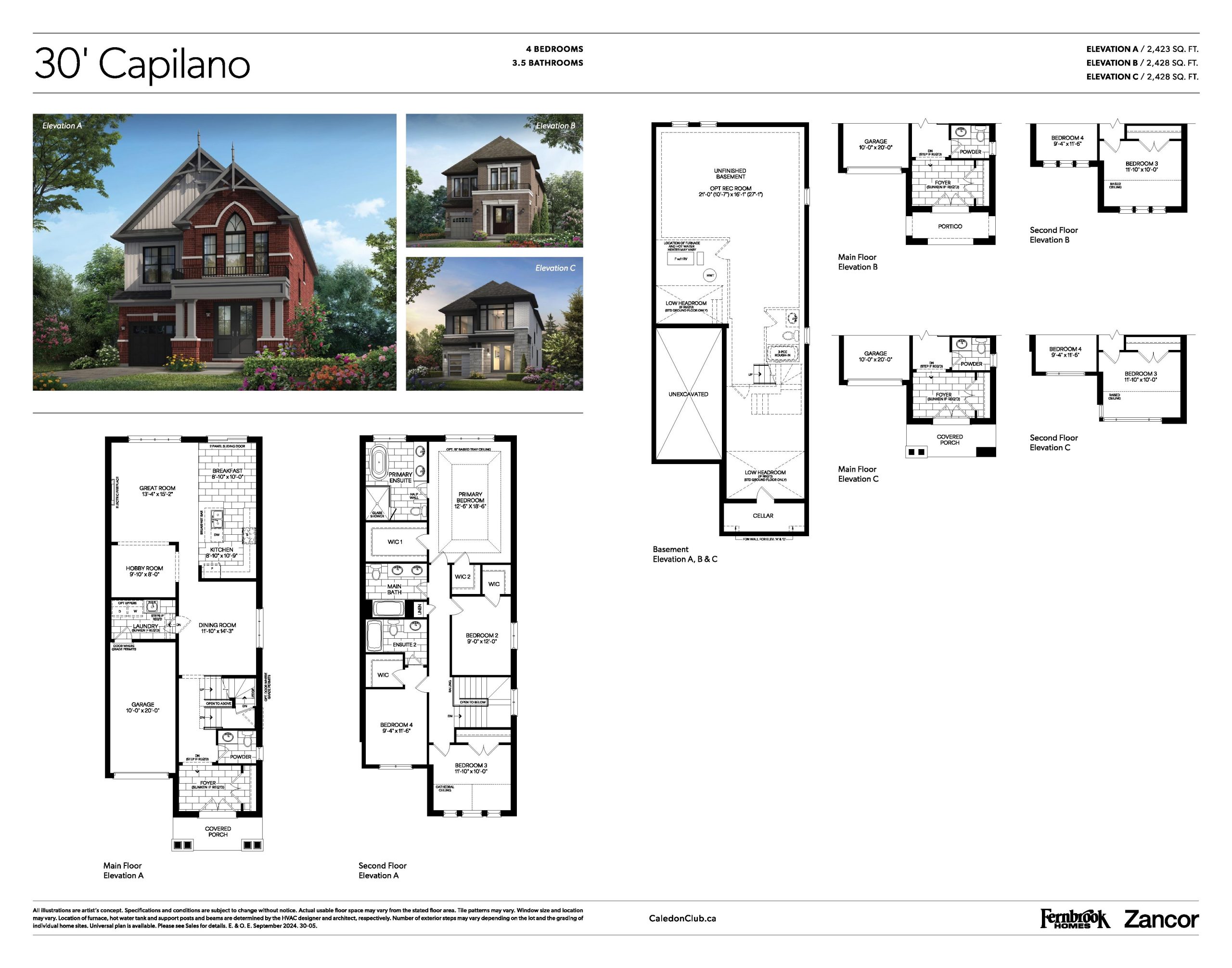 30' Capilano plan preview