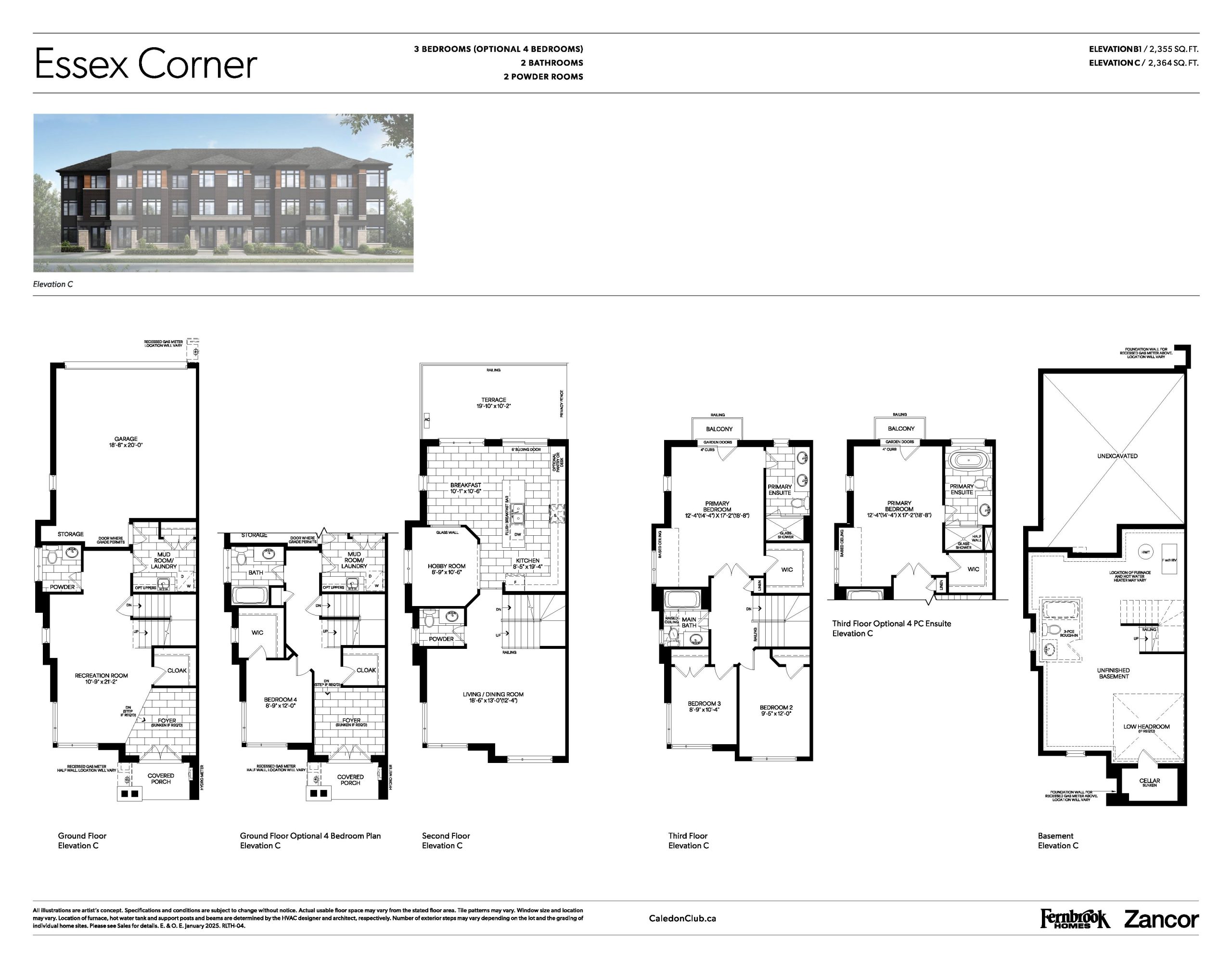 Essex Corner plan preview
