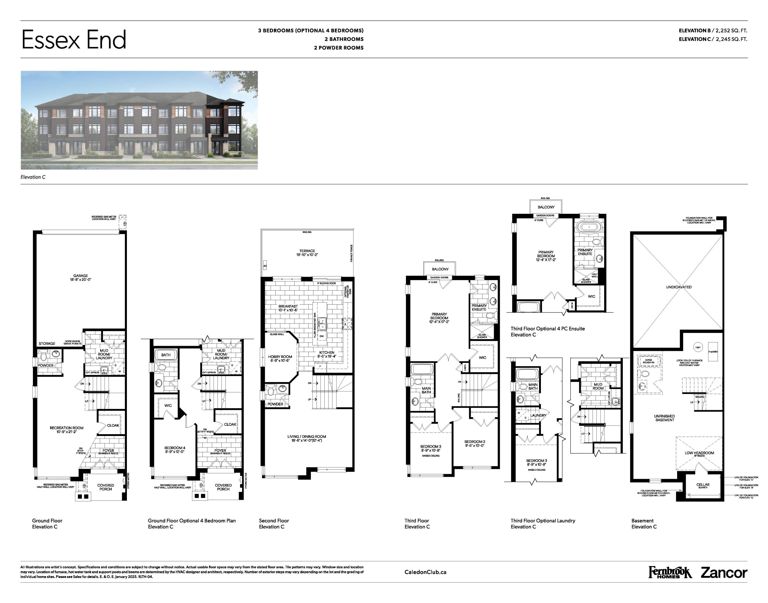 Essex End plan preview
