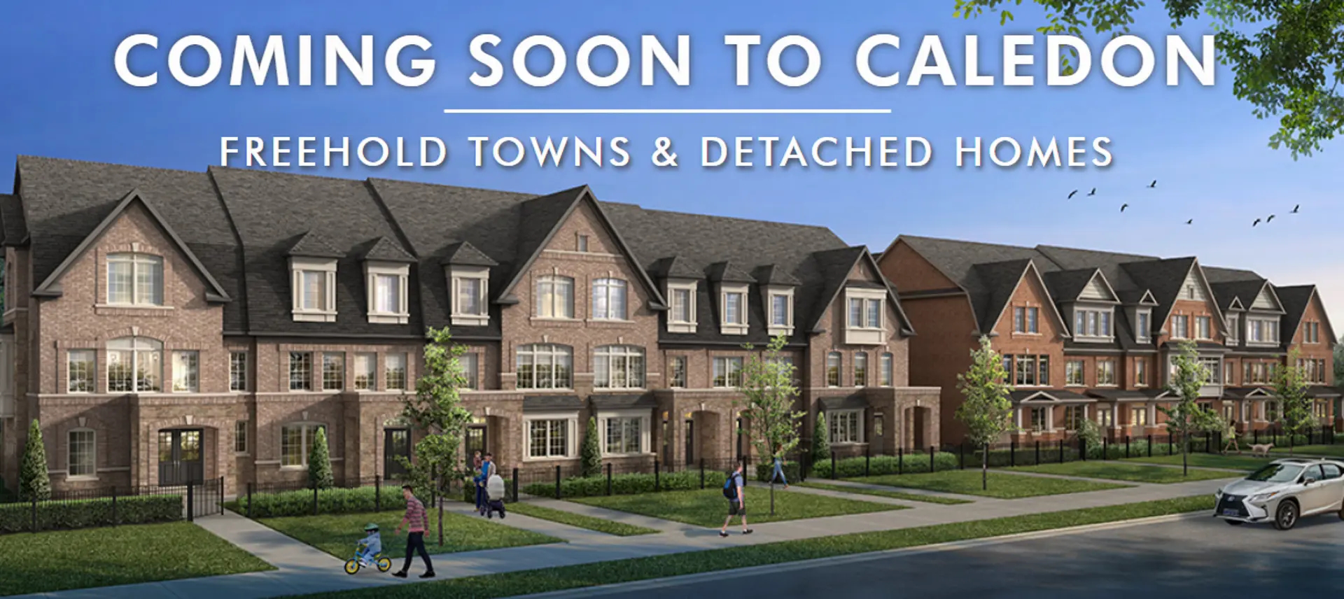 Caledon Evergreen - Single-Family Homes, Brampton. Artist’s rendering.
