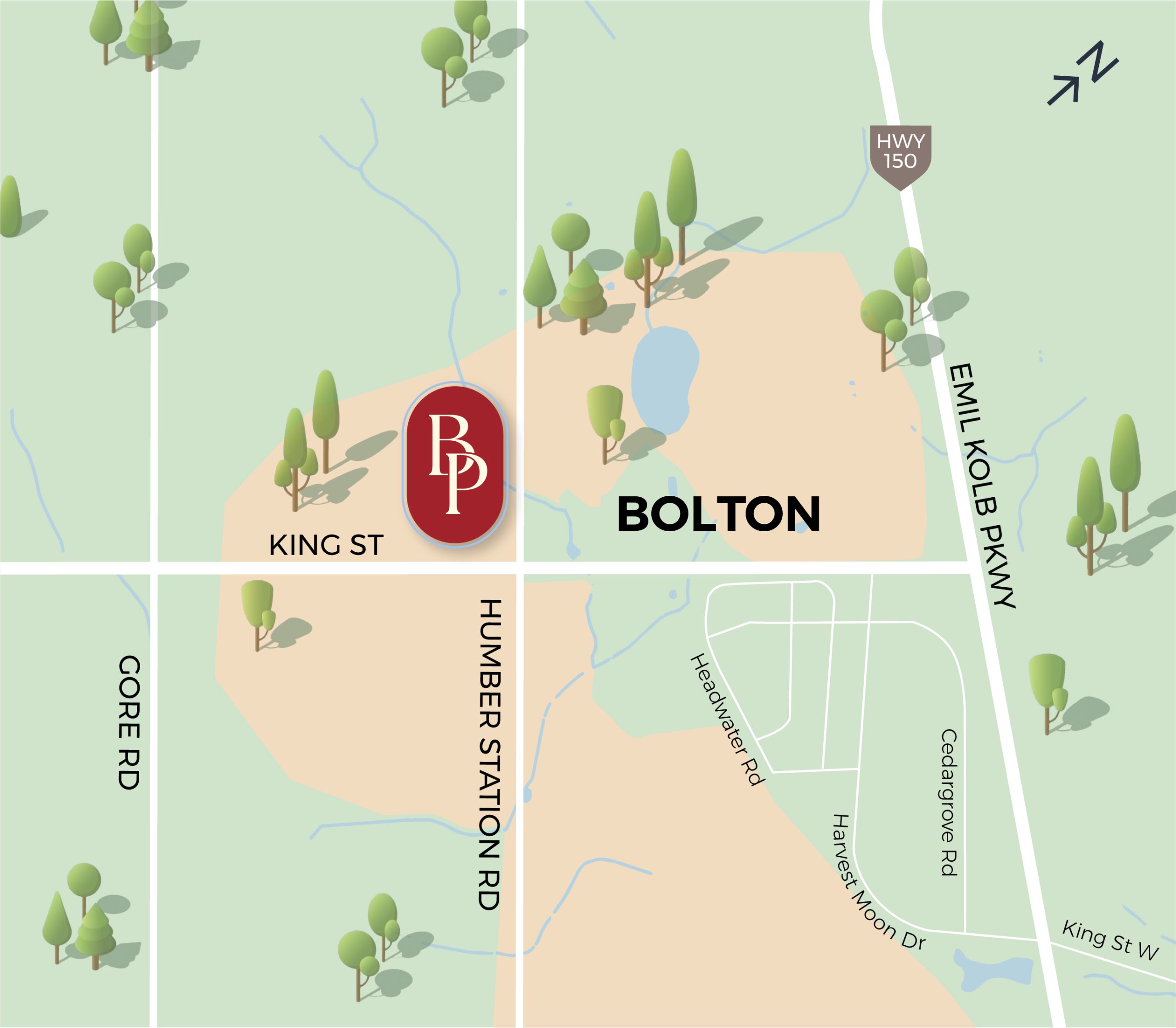 Caledon Station Transit Oriented Community - Single-Family Homes, Caledon. Artist’s rendering.