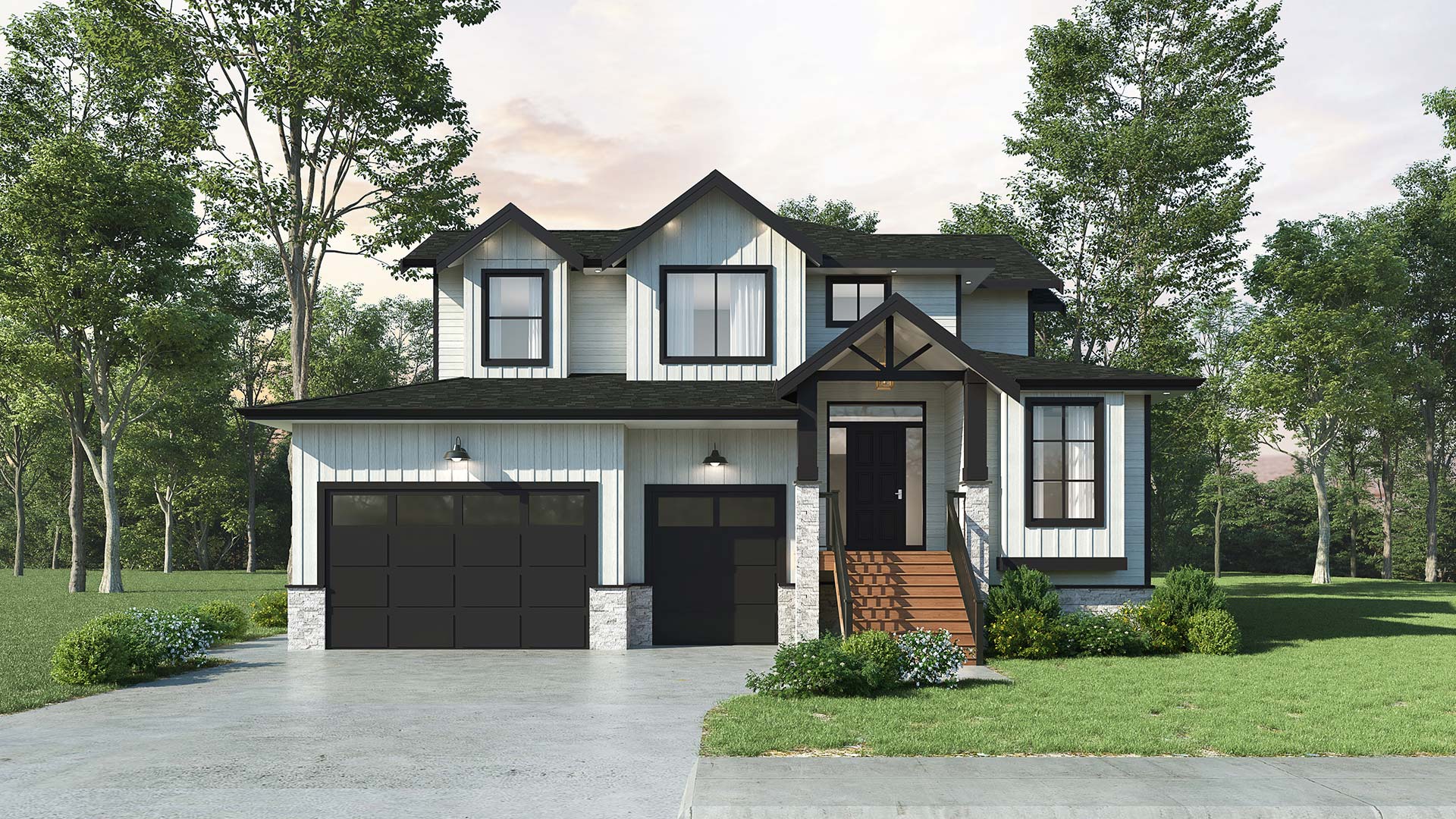 Modern Farmhouse floor plan