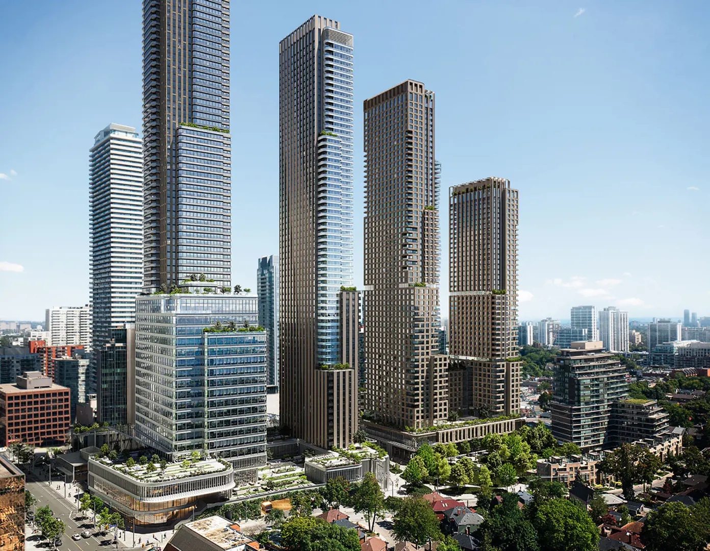 Canada Square Redevelopment, Toronto. Artist’s rendering.
