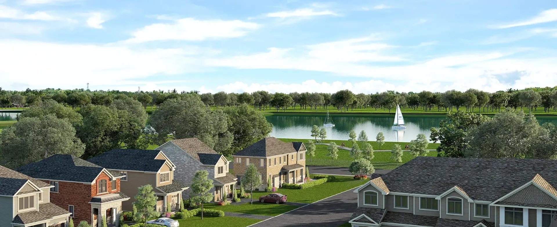 Canal Trails Estates, Welland. Artist’s rendering.