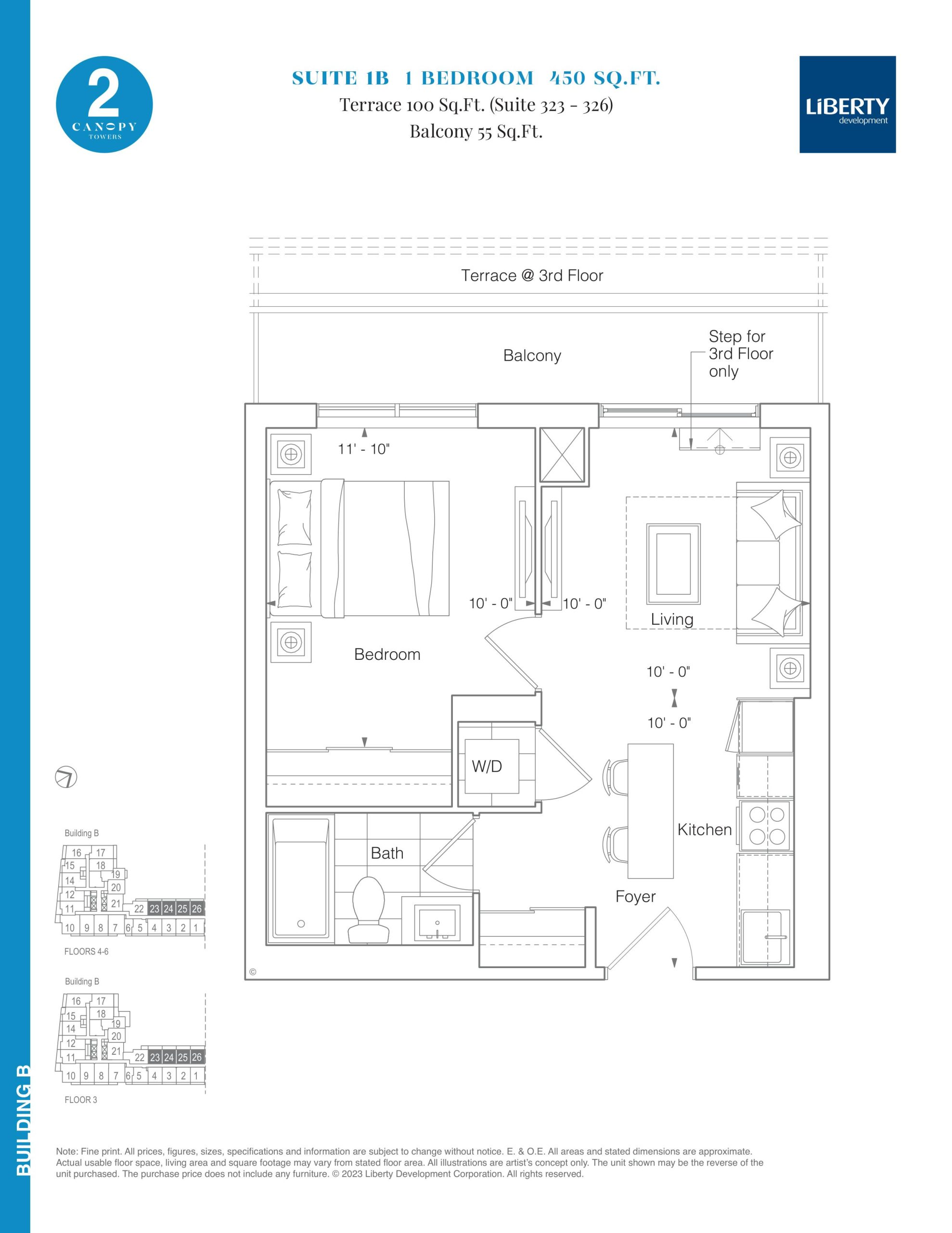 Suite 1B plan preview