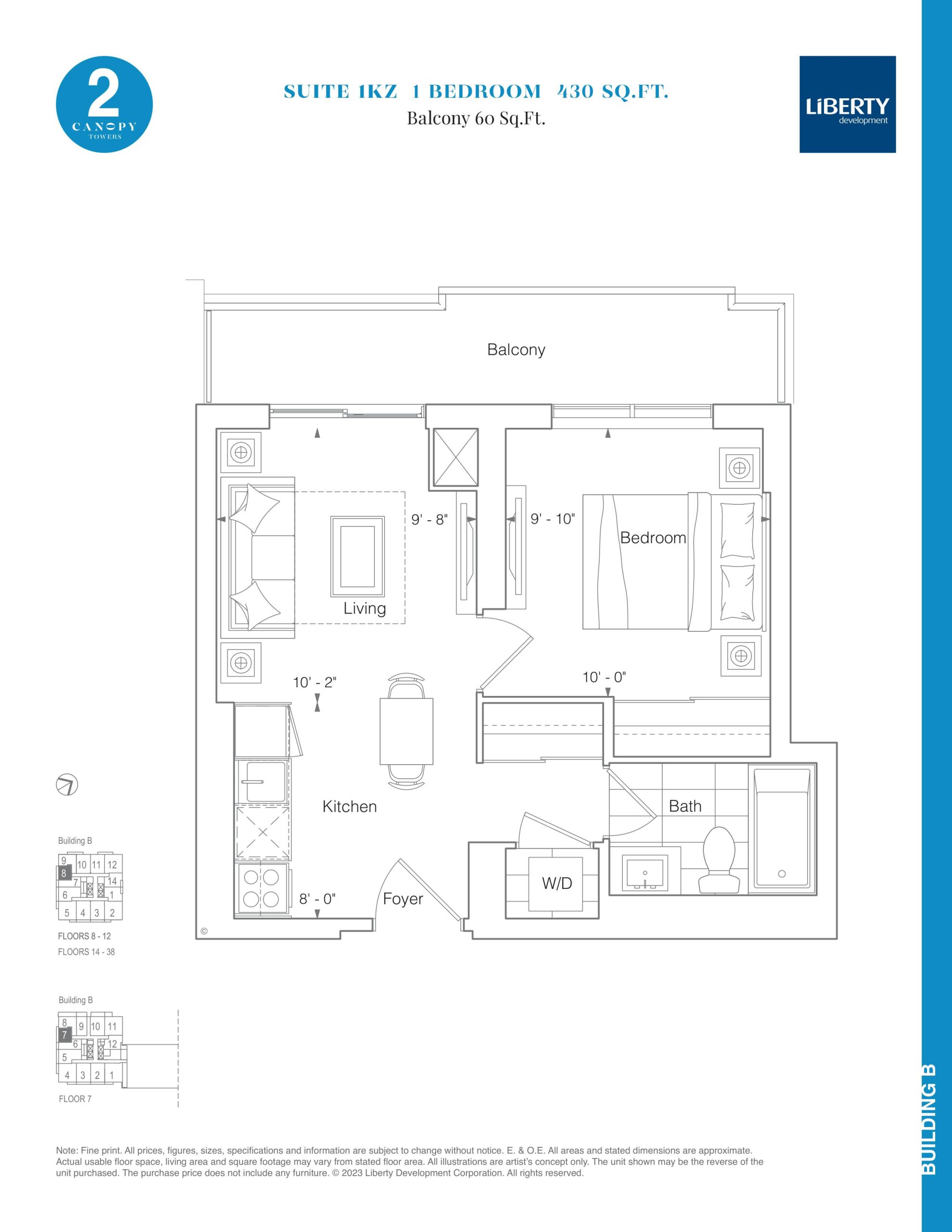 Suite 1KZ plan preview