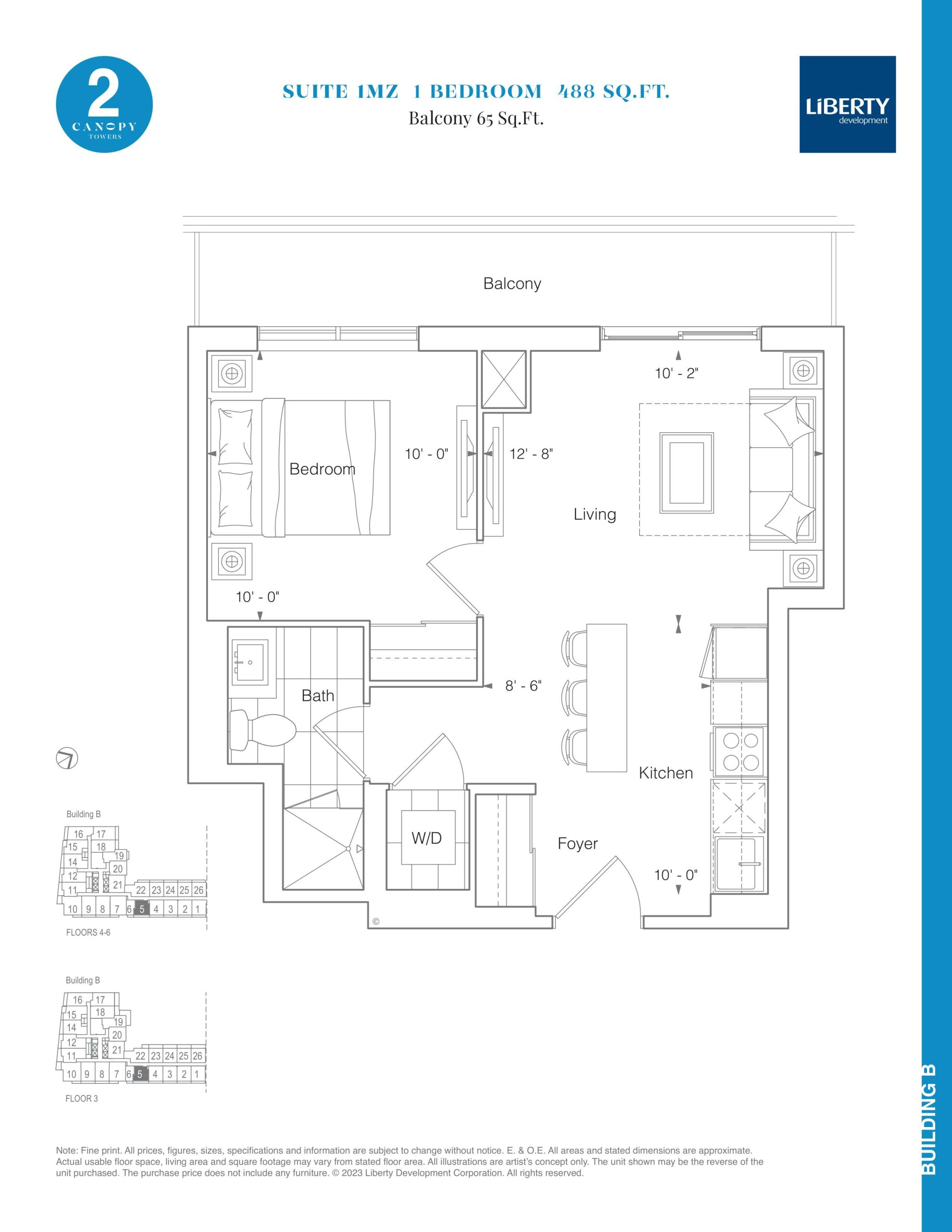 Suite 1MZ plan preview
