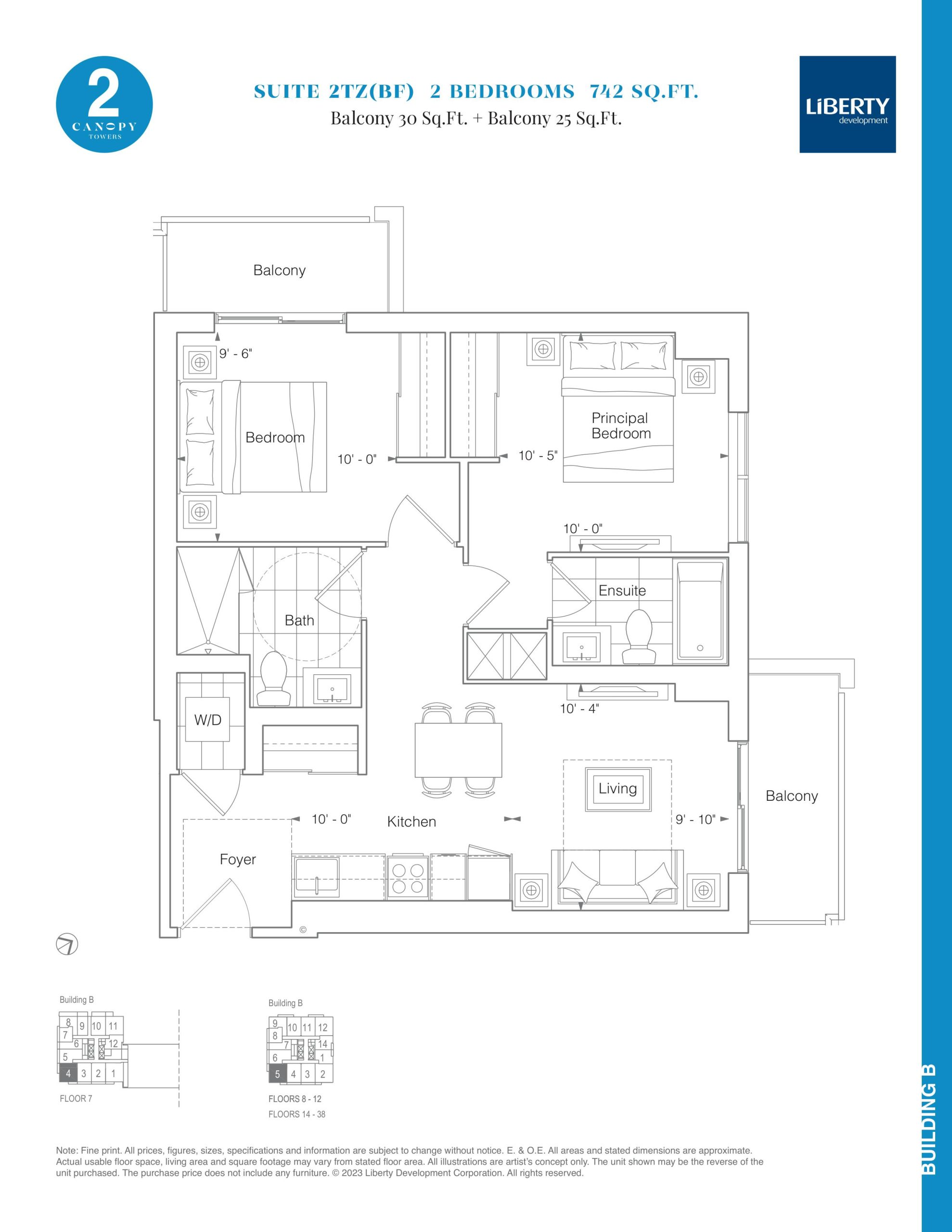 Suite 2TZ(BF) floor plan