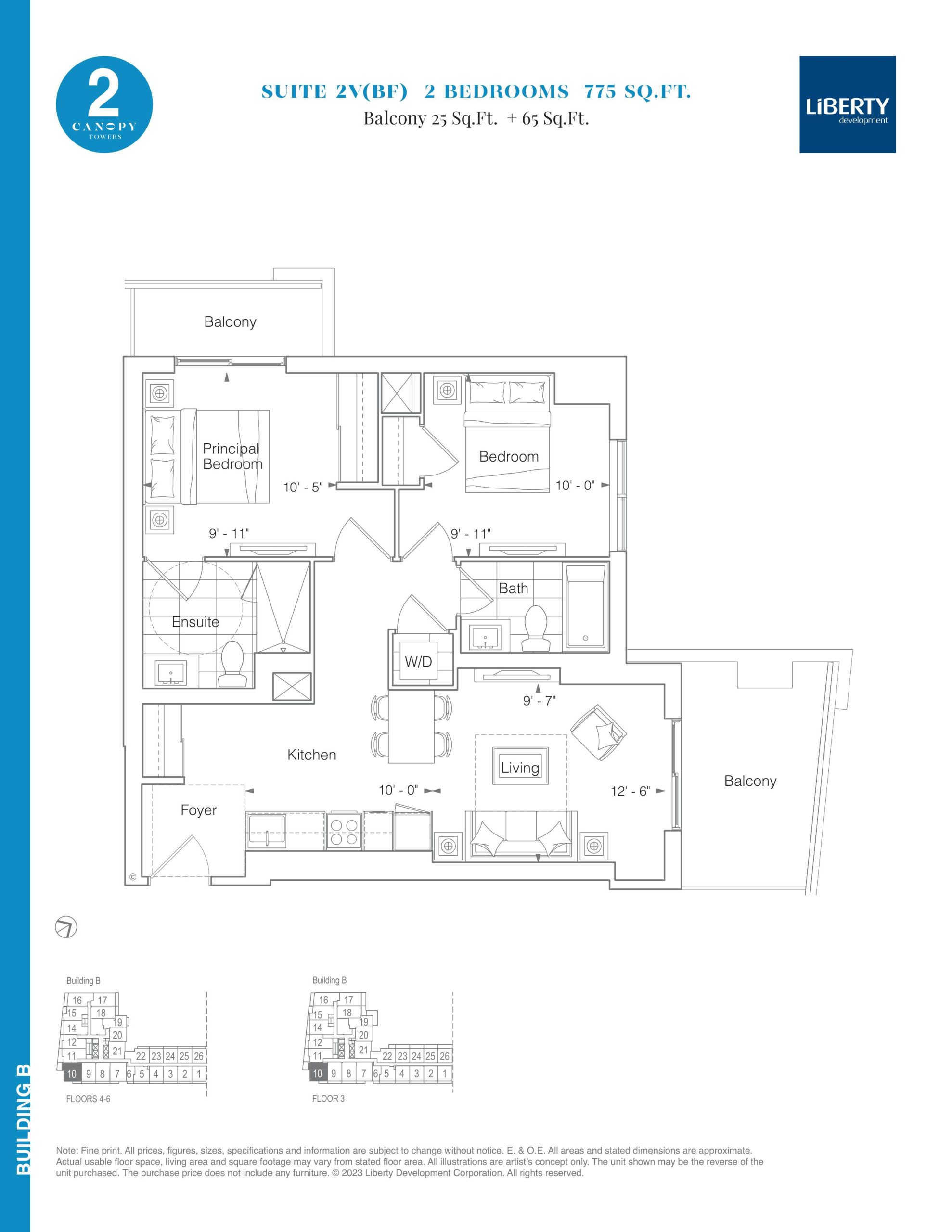 Suite 2V(BF) floor plan