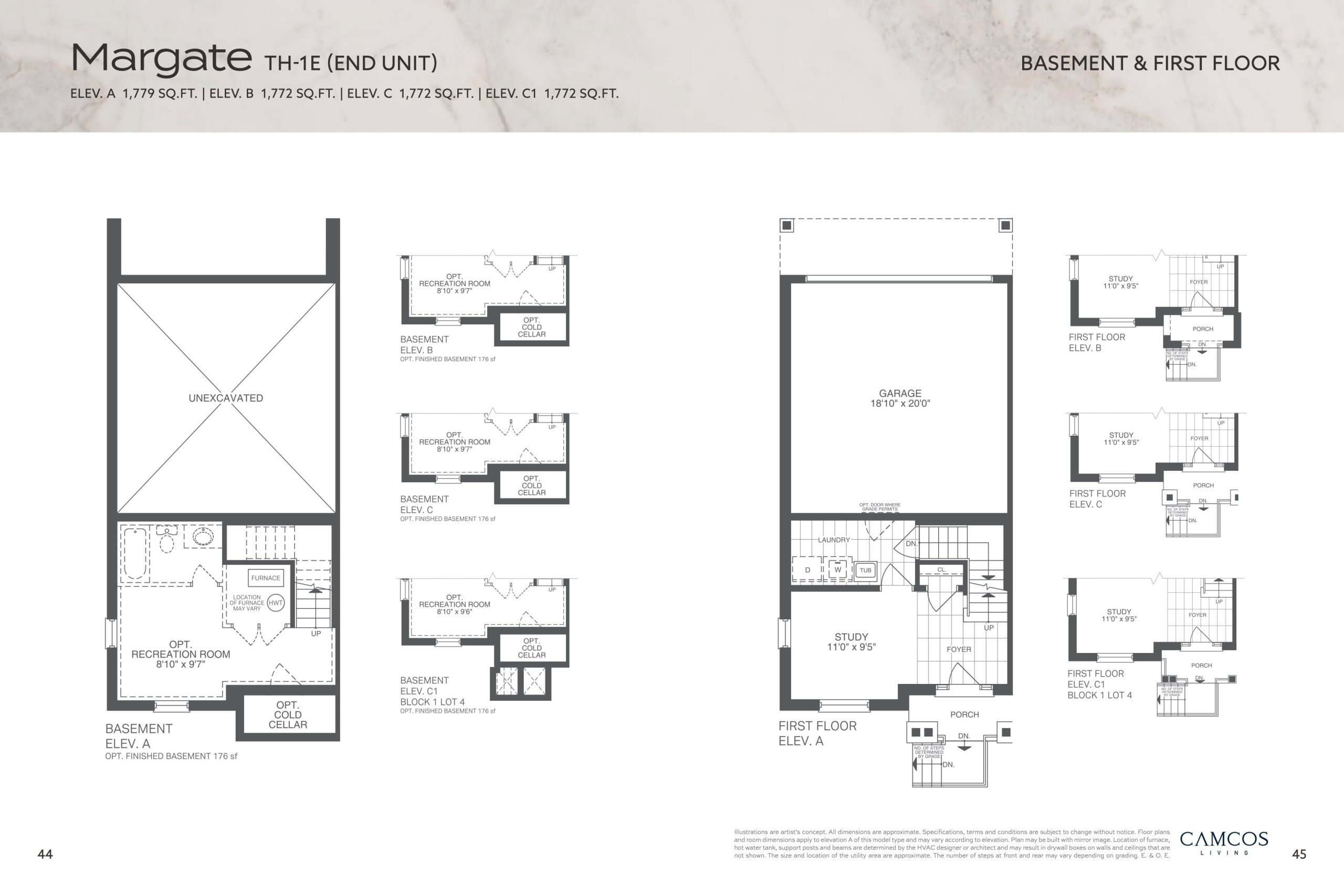 Margate (Basement & 1st Floor) plan preview