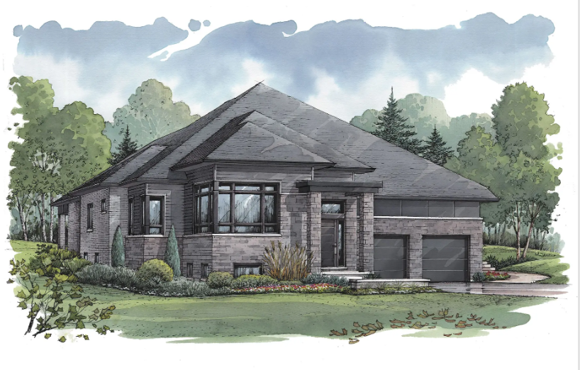 The Baker - Elev. A1 plan preview