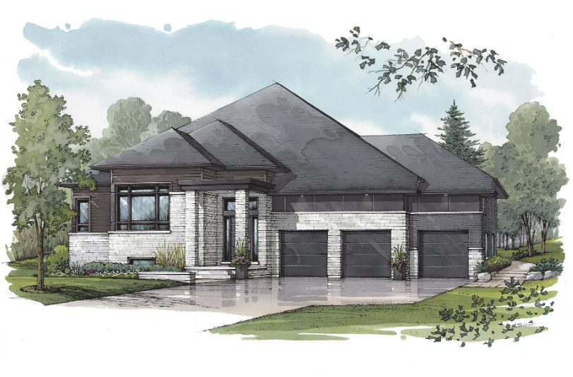 The Baker - Elev. A2 plan preview