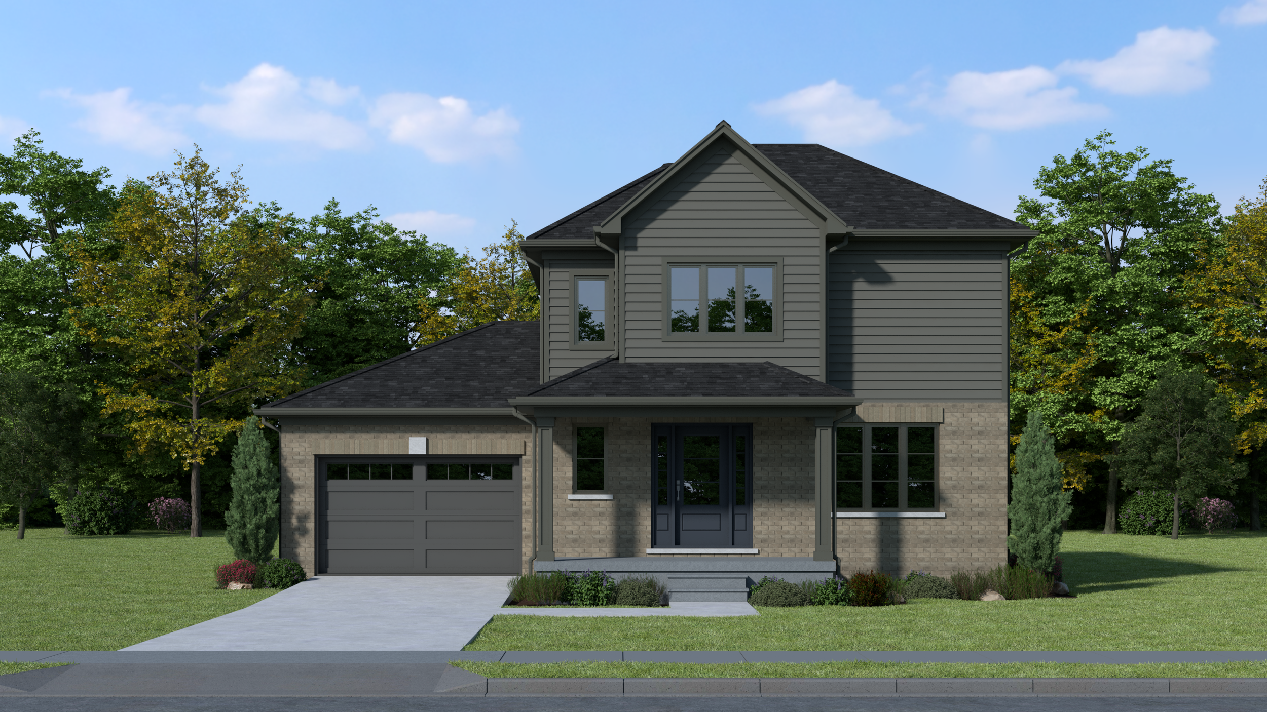 The Olive floor plan