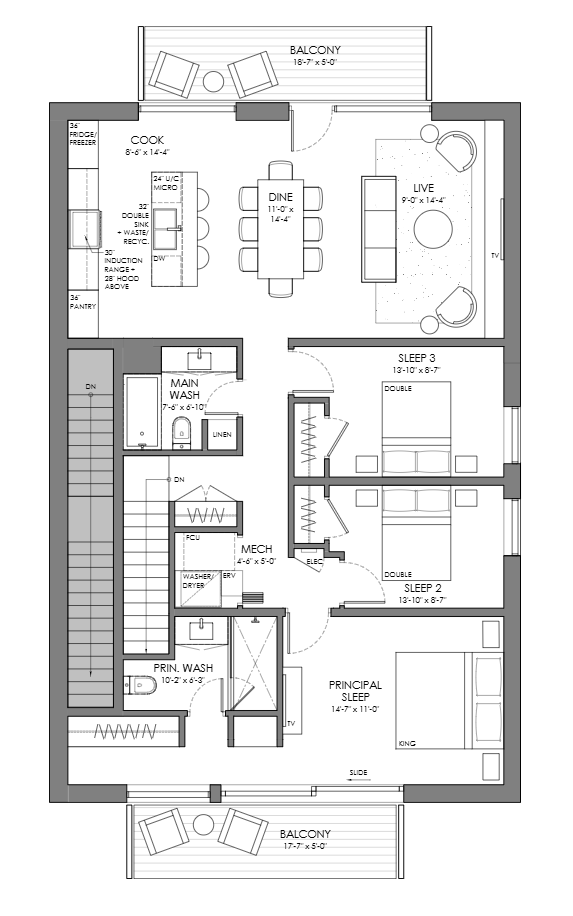 SECOND LEVEL plan preview