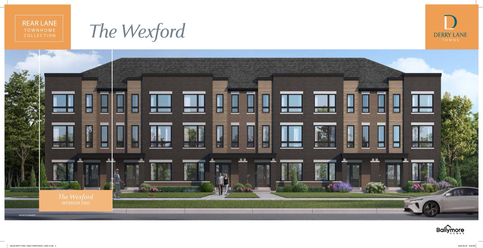 Castlemore Heights - Single-Family Homes, Mississauga. Artist’s rendering.