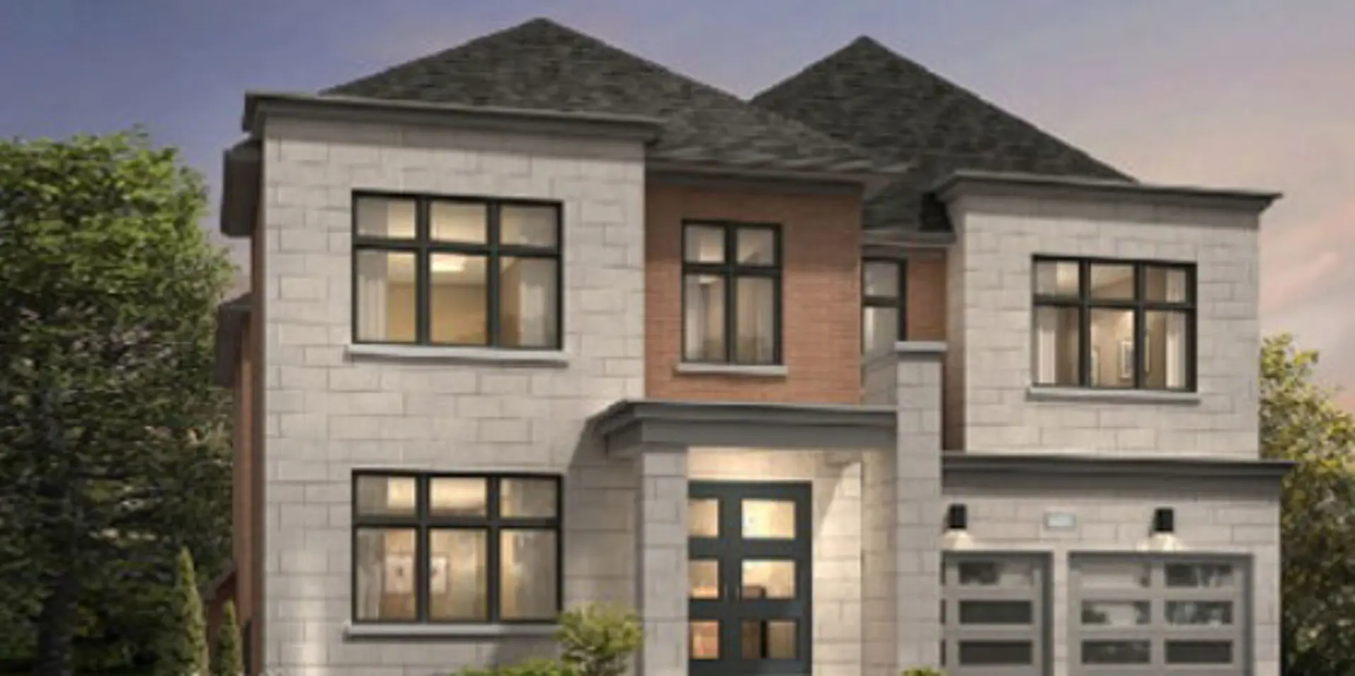 Castlemore Heights - Townhomes, Brampton. Artist’s rendering.