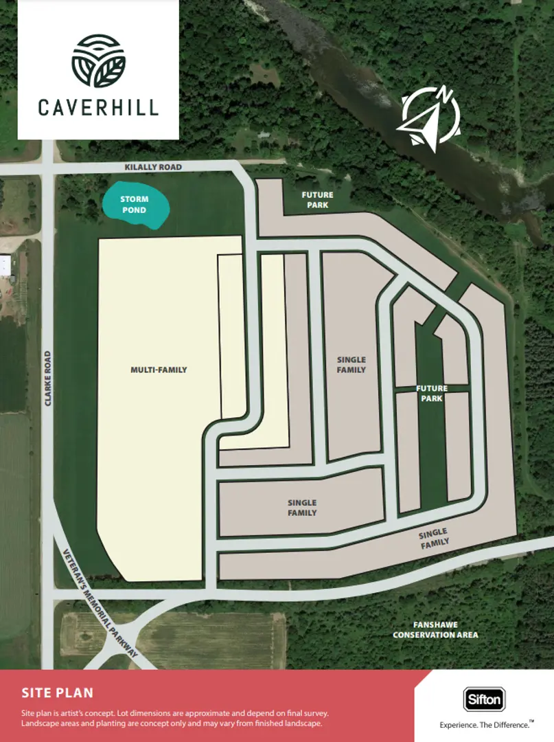 Caverhill - Single-Family Homes, London. Artist’s rendering.
