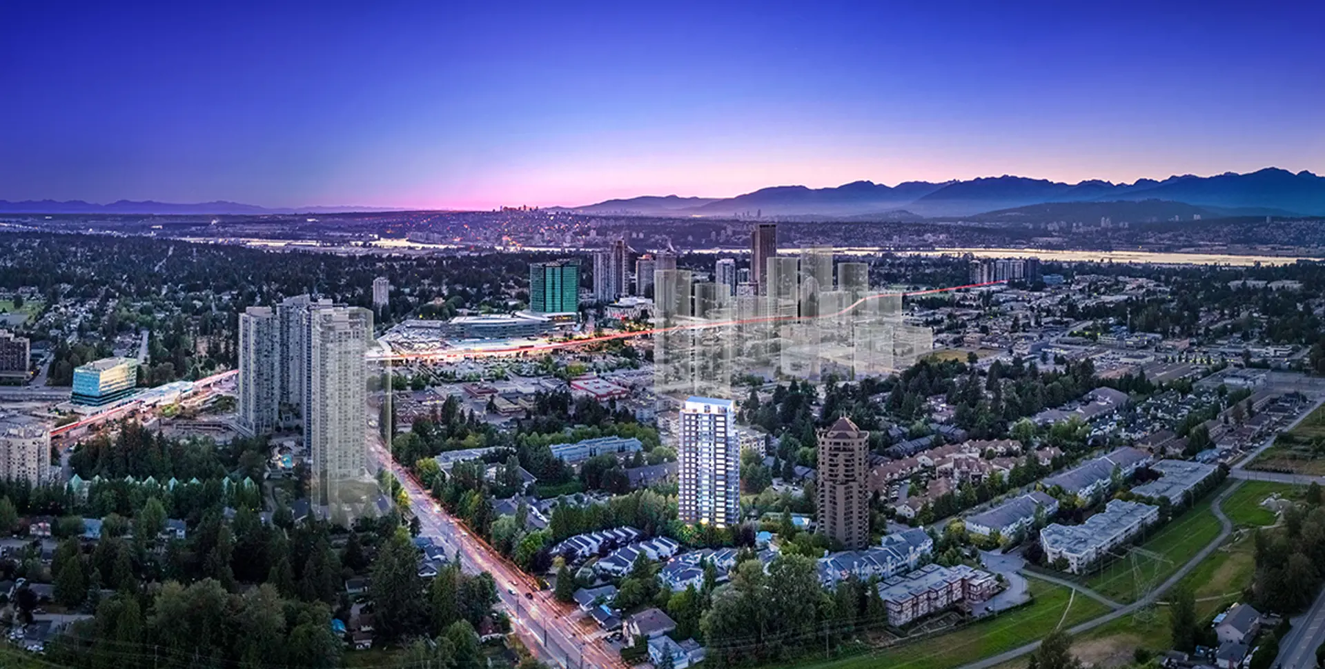 Centra, Surrey. Artist’s rendering.