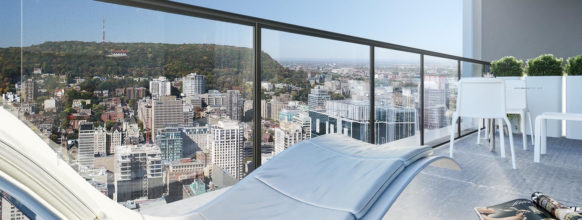 CentraCondos 1000 Rue de la Montagne rendering 3