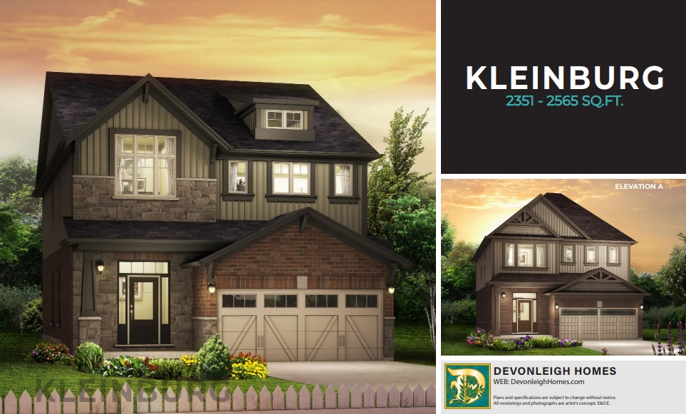 Kleinburg floor plan