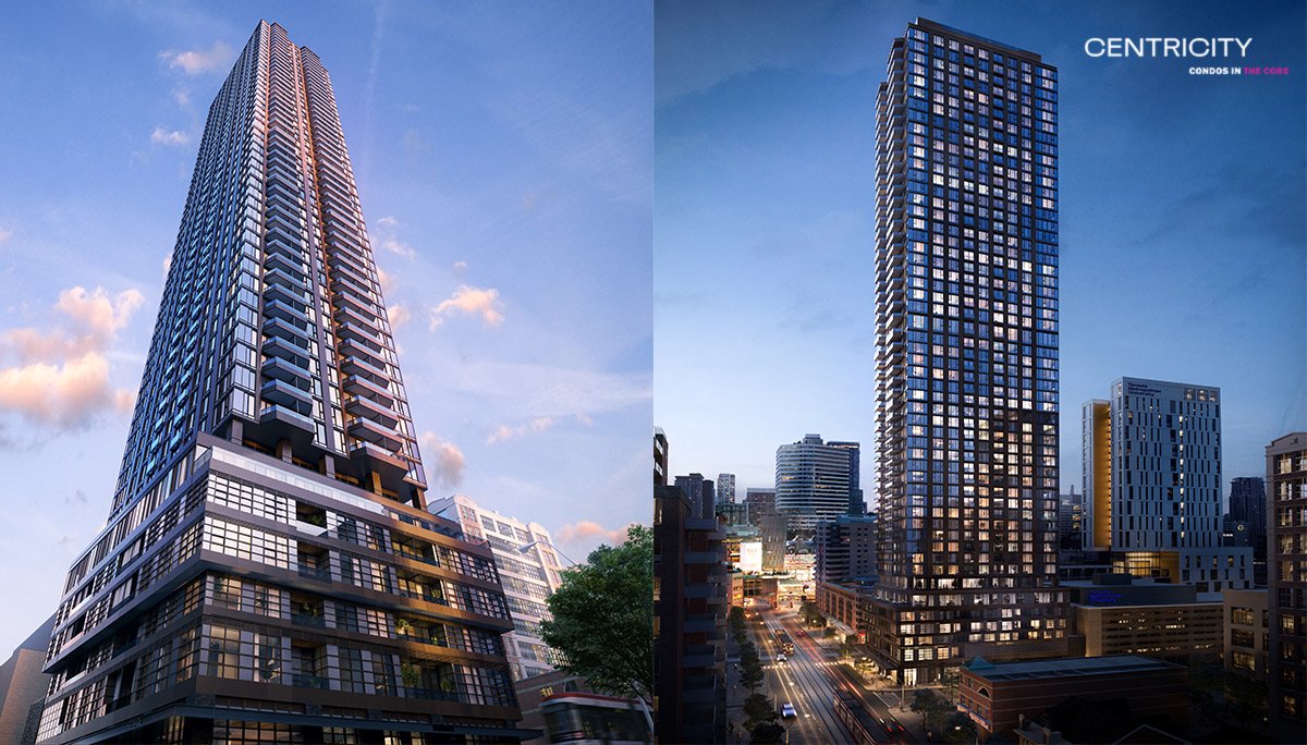 Centricity Condos, Toronto. Artist’s rendering.