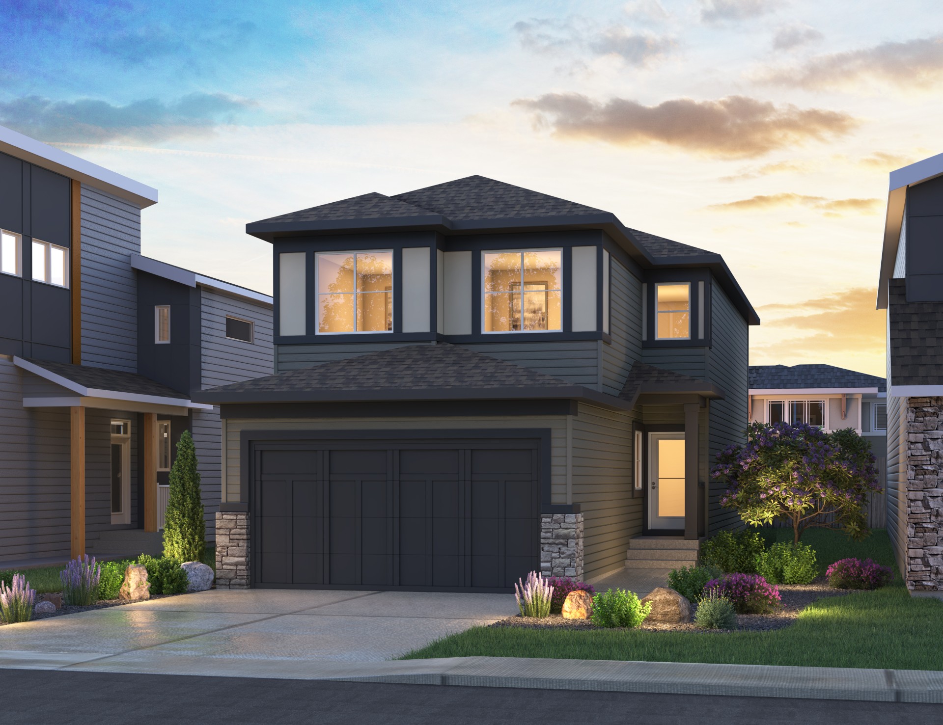 Duplex Collection - MacKay (Left) plan preview