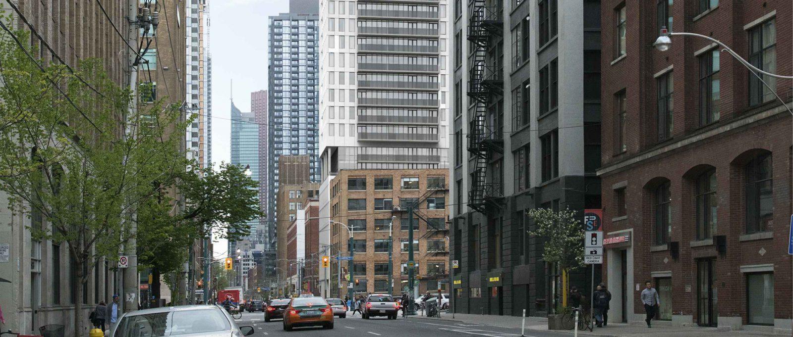 Charlotte Adelaide Tower, Toronto. Artist’s rendering.