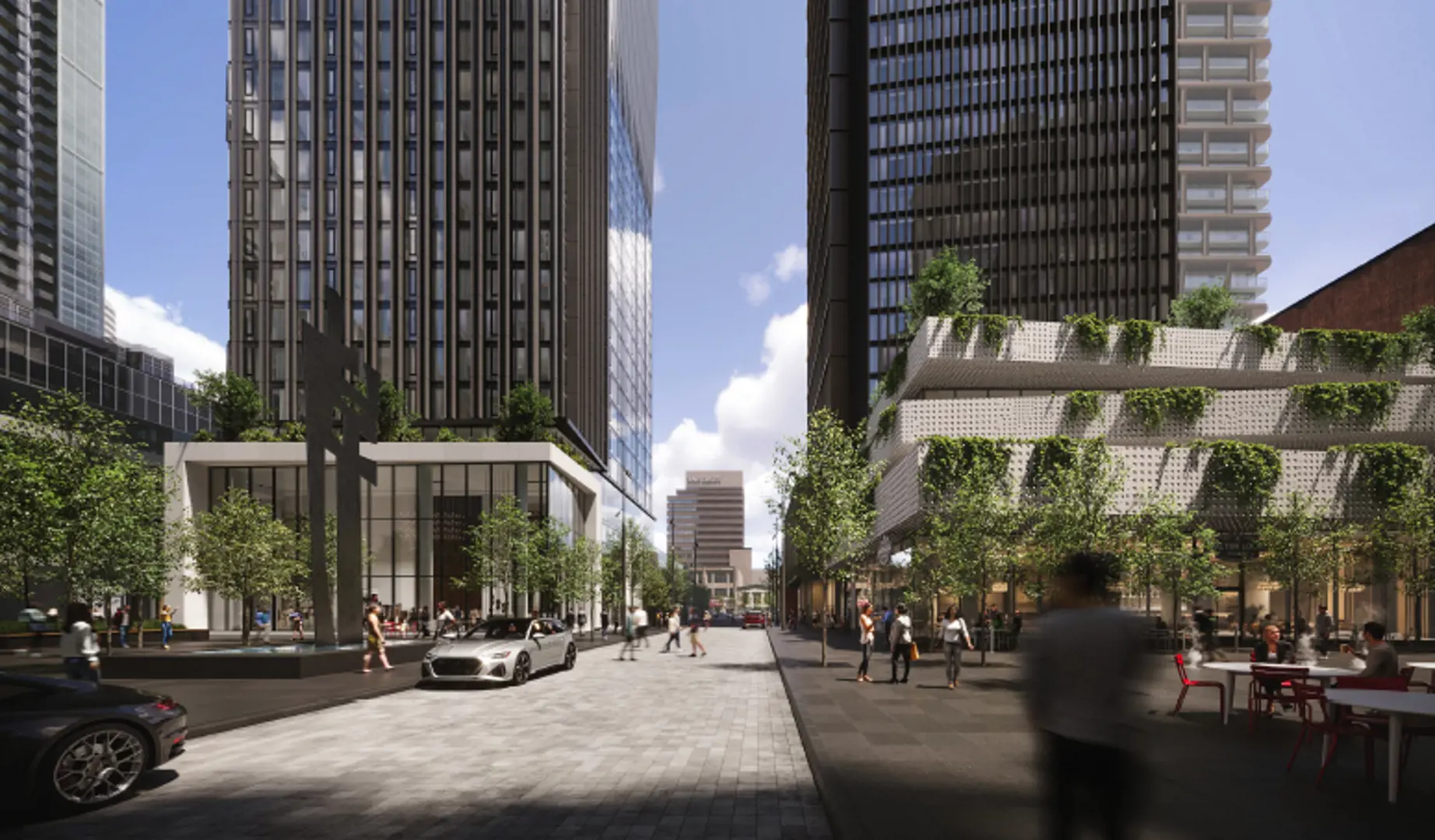 Chelsea Green (Delta Chelsea) - Bldgs B & C, Toronto. Artist’s rendering.