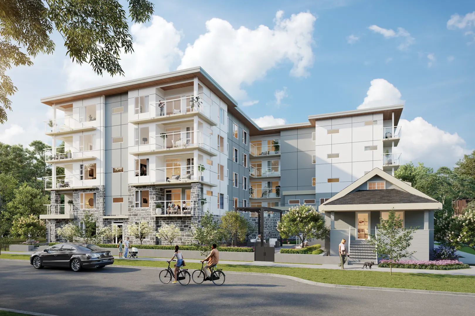 Chronicle, Surrey. Artist’s rendering.