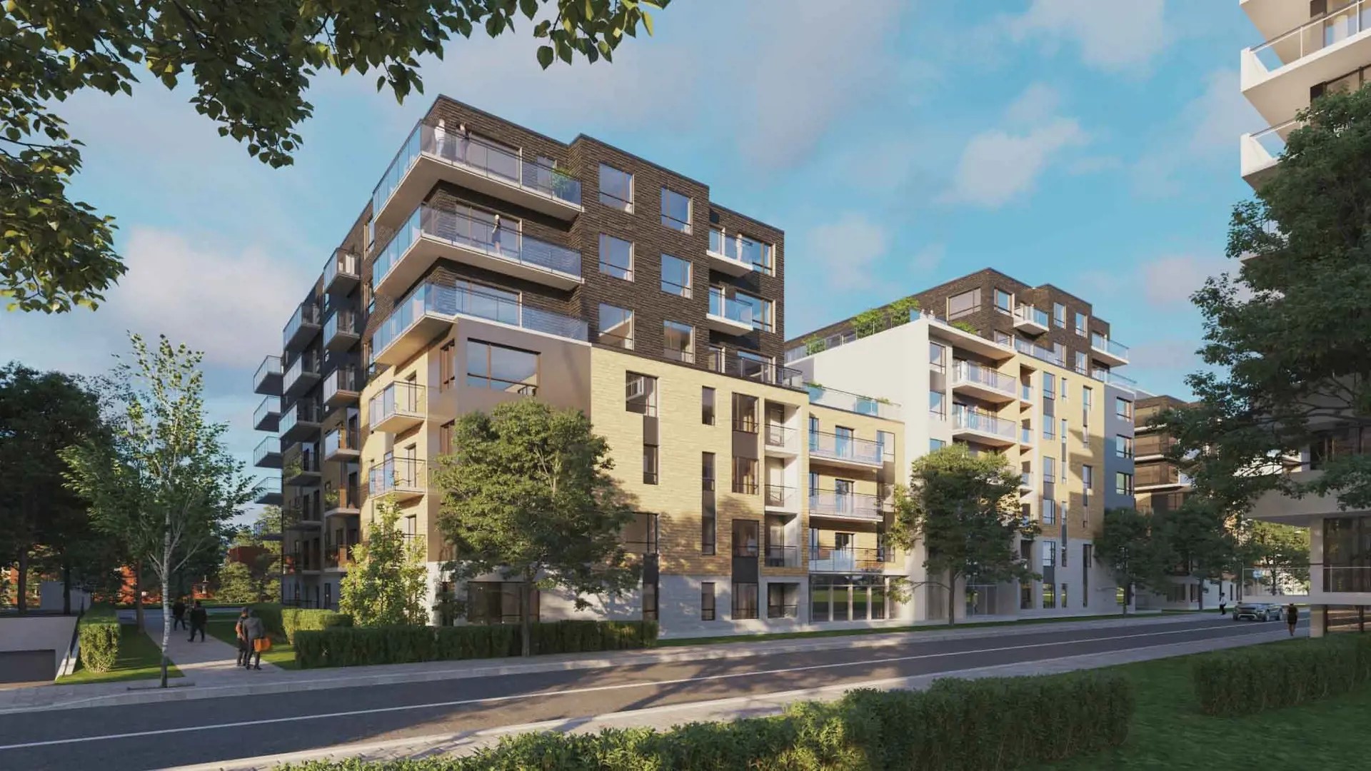 Città – Phase 3 Condos, Montréal. Artist’s rendering.