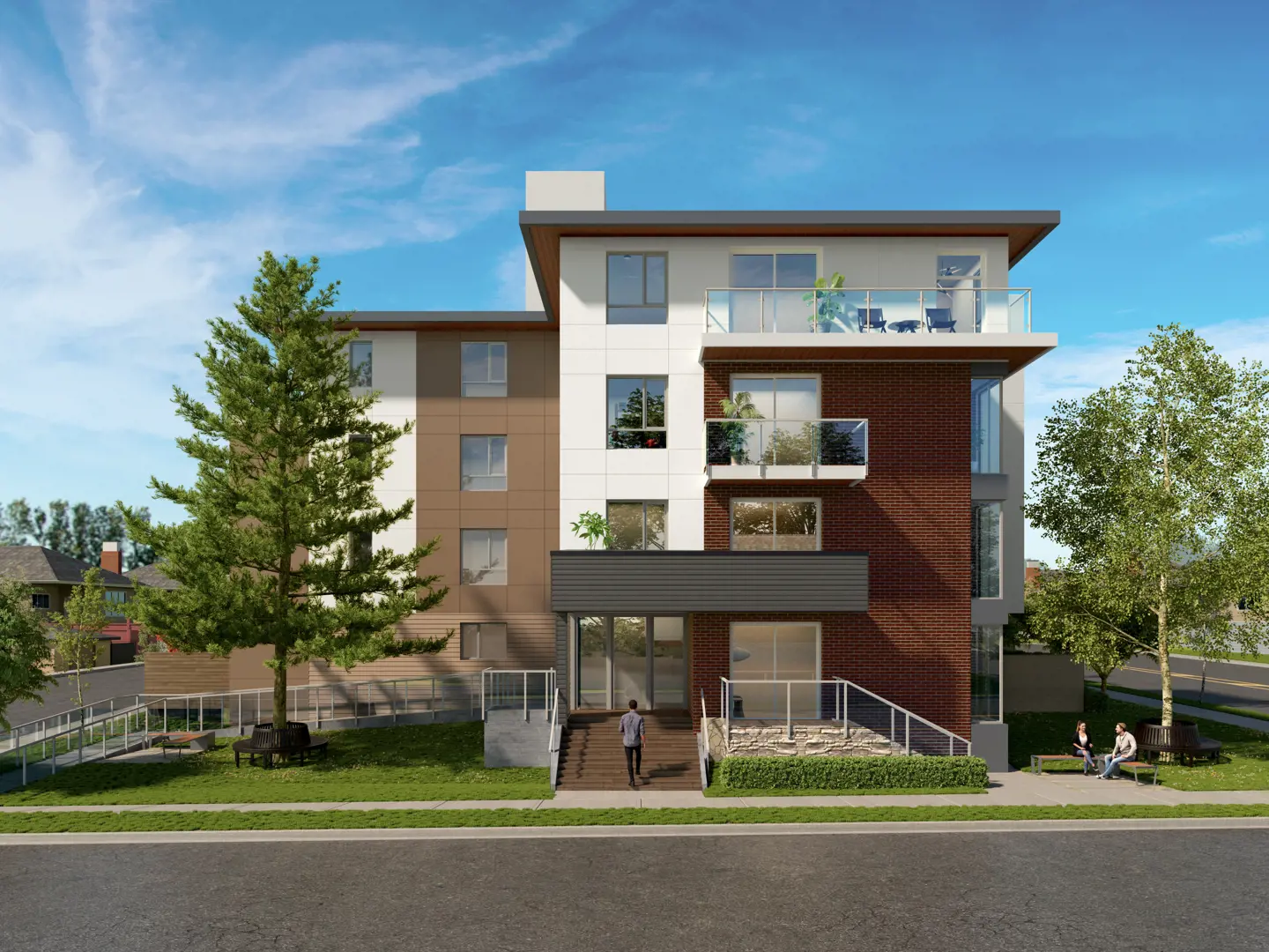 Clarendon Heights supplied project rendering