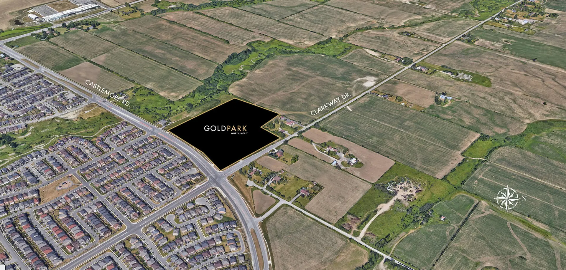 Clarkway Drive & Castlemore Road - Single-Family Homes, Brampton. Artist’s rendering.