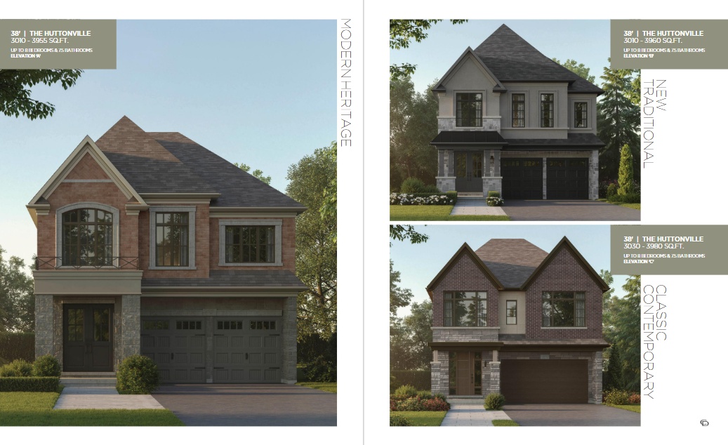 The Huttonville plan preview