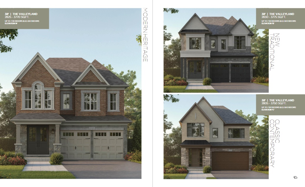 The Valleyland floor plan