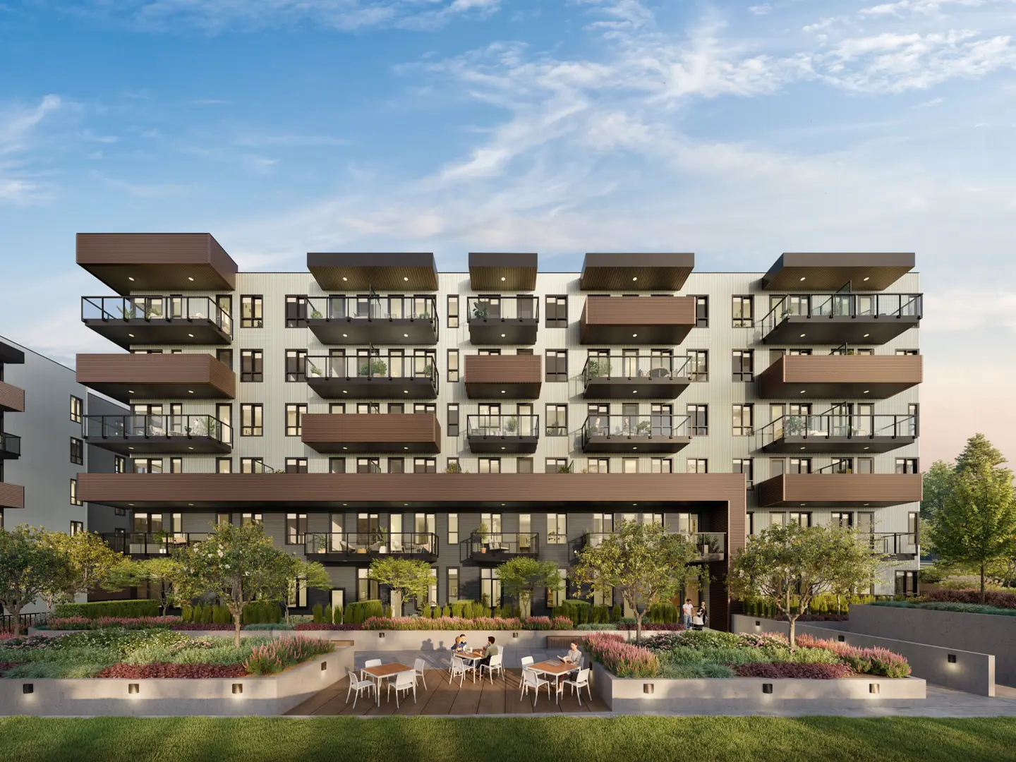 Clayton Crest - Atlin (Building 1), Surrey. Artist’s rendering.