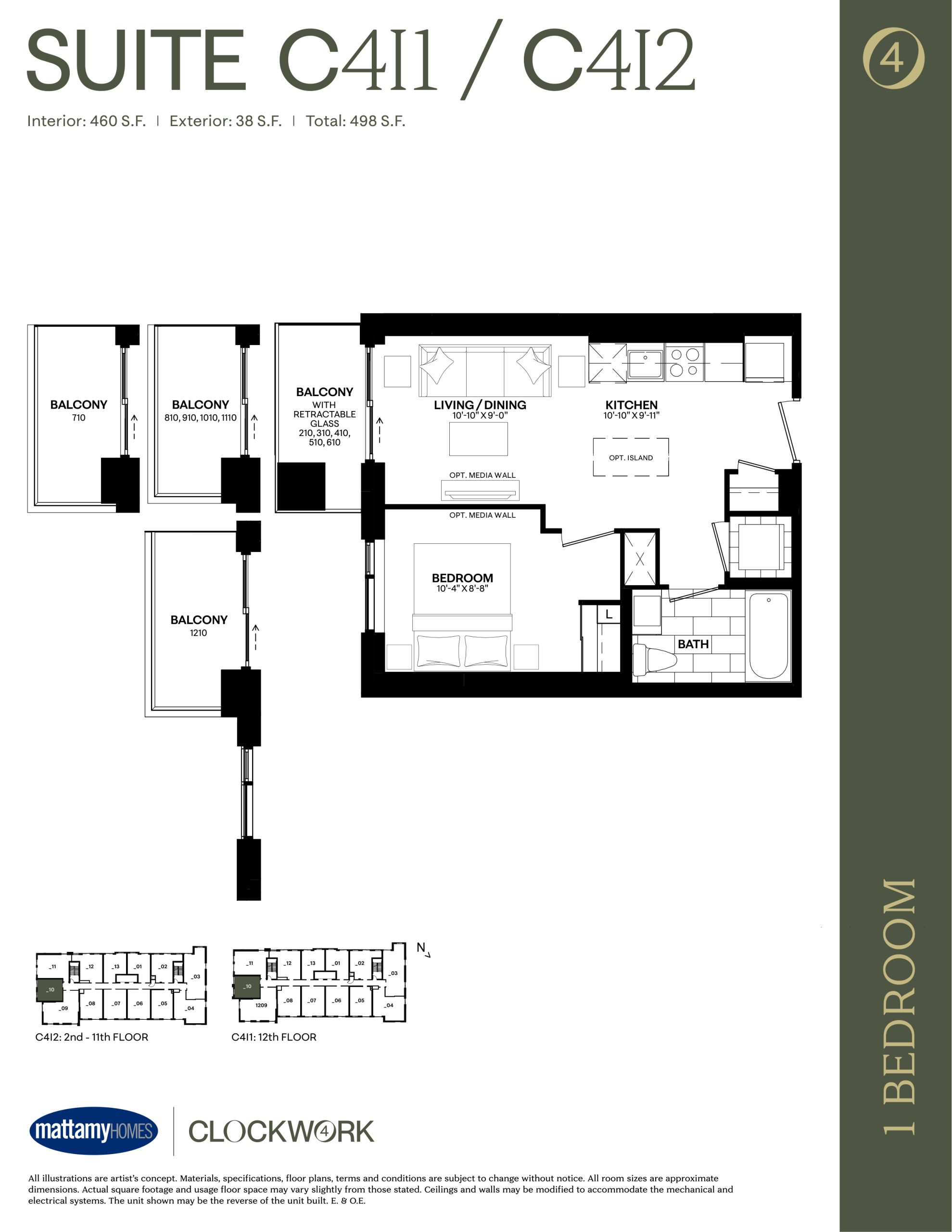 Suite C4I1/C4I2 plan preview