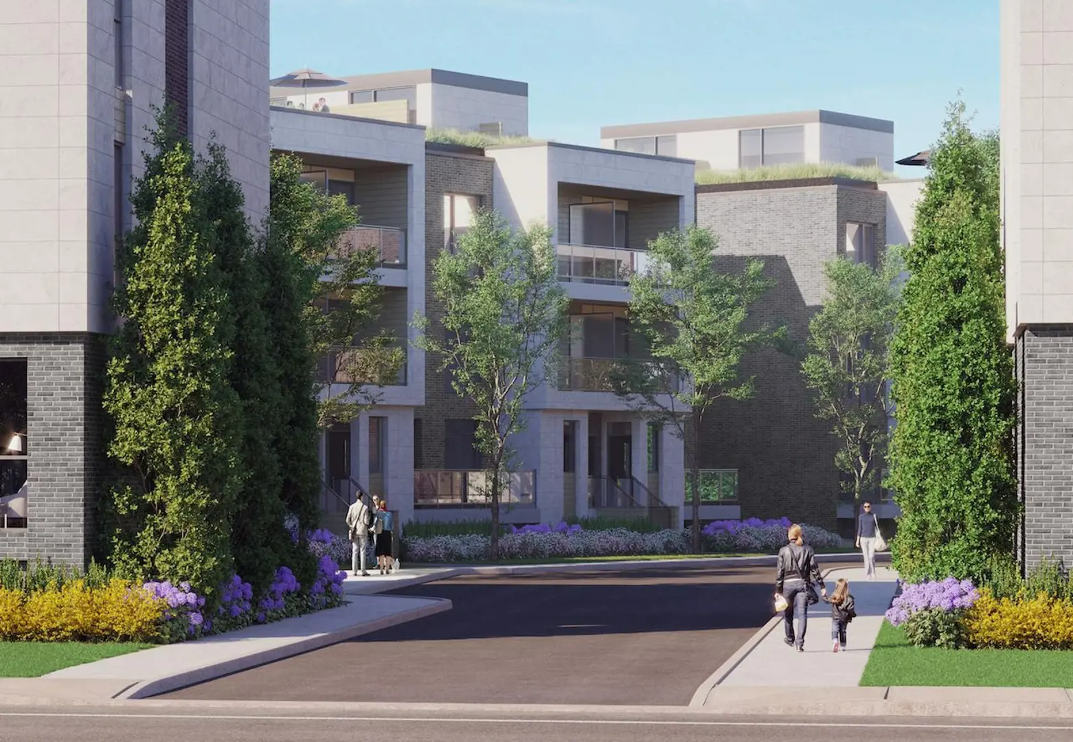 Clonmore Urban Towns, Toronto. Artist’s rendering.