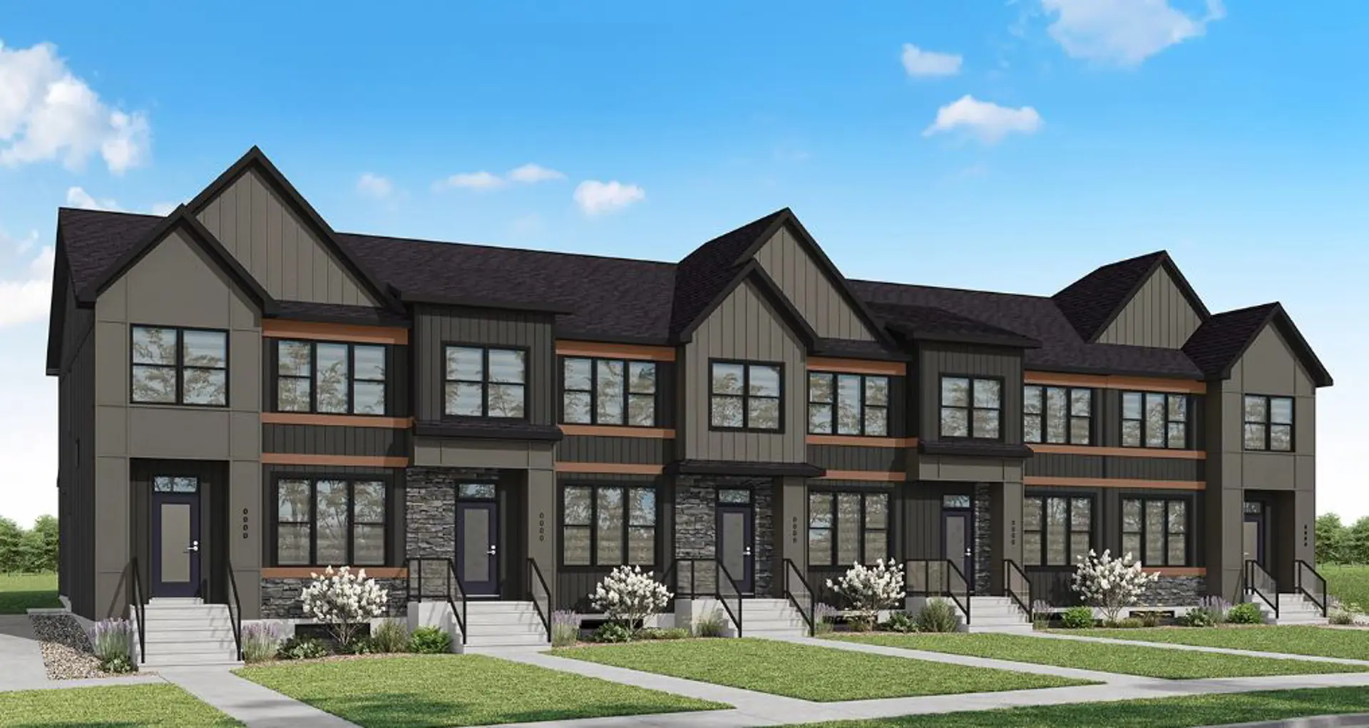 Coach & Gable Street Towns, Calgary. Artist’s rendering.