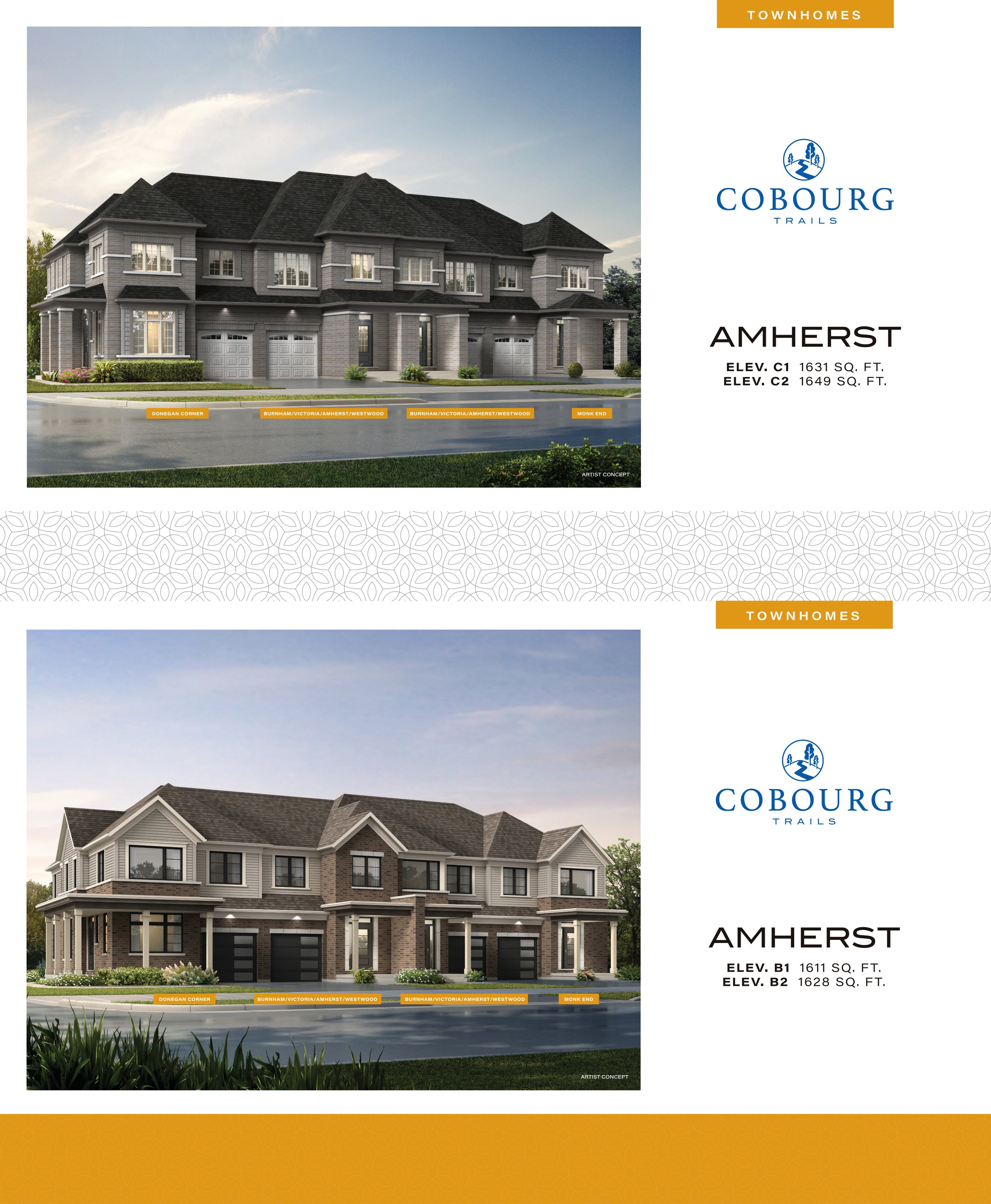 Amherst - Elev. C1/C2 floor plan