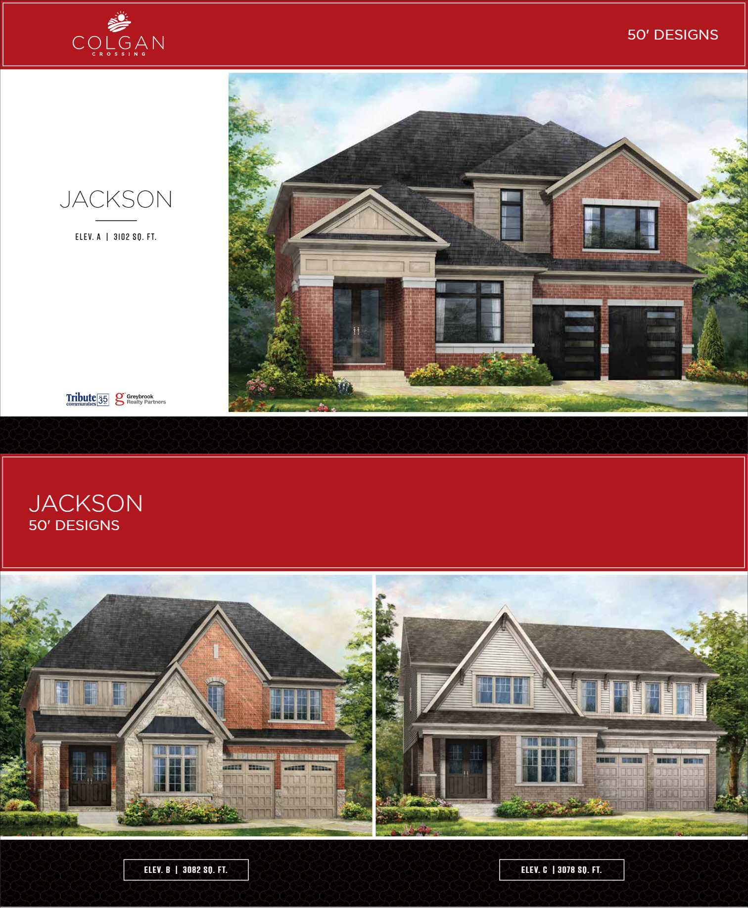 Jackson - Elev. B floor plan